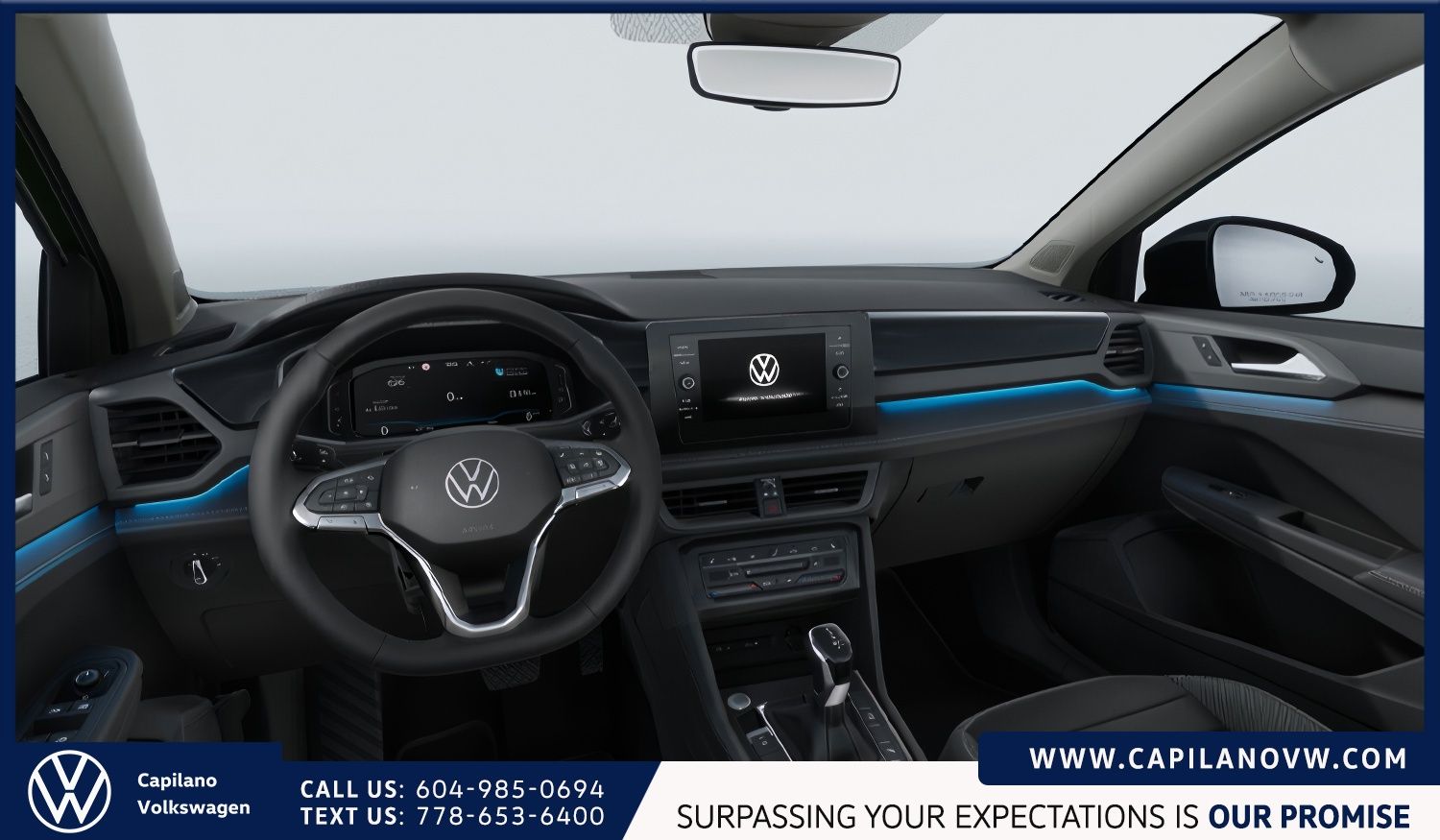 Photo 2026 Volkswagen Taos Comfortline Black Edition 4MOTION #5