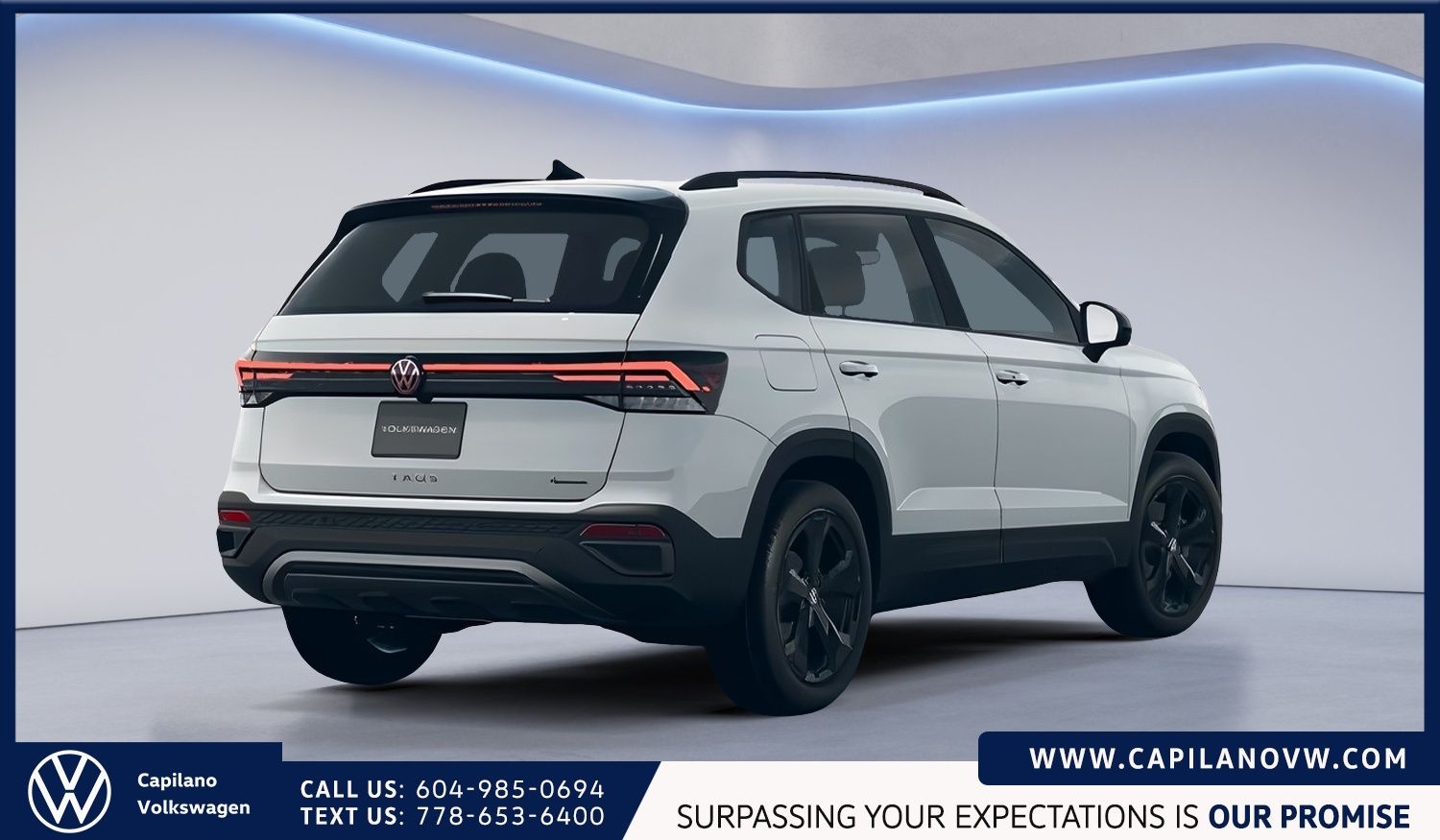 Photo 2026 Volkswagen Taos Comfortline Black Edition 4MOTION #3