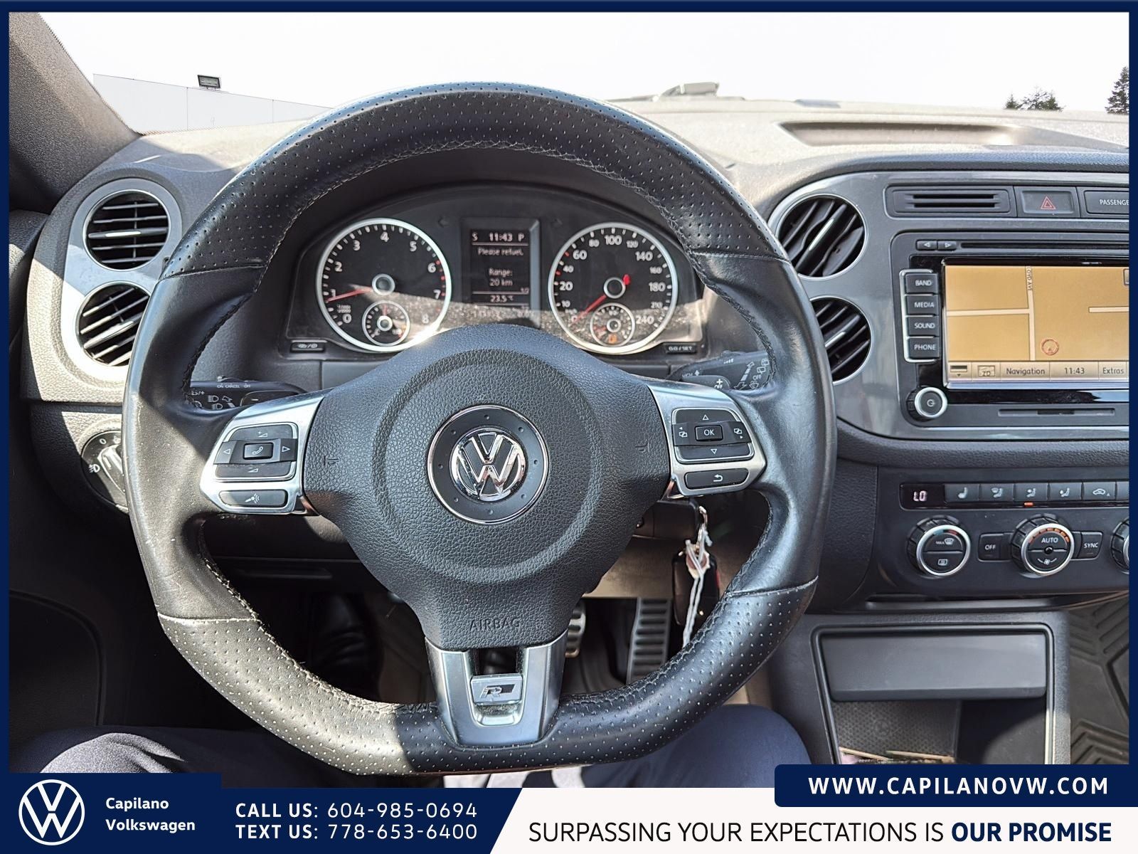 2014 Volkswagen Tiguan Highline R Line 4MOTION Just Arrived! Leather, Sunroof, And More