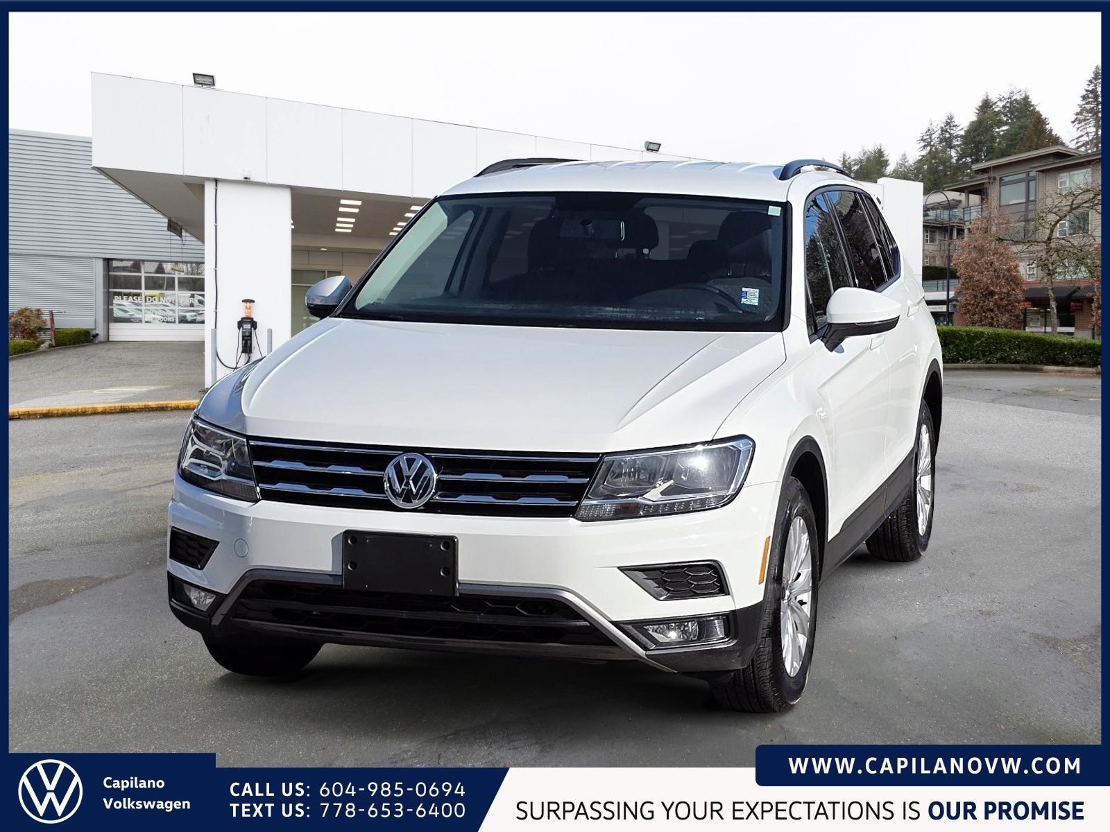 2018 Volkswagen Tiguan Trendline 4MOTION | Convenience Package Just Arrived! Local Vehicle, AWD, Cloth Seats