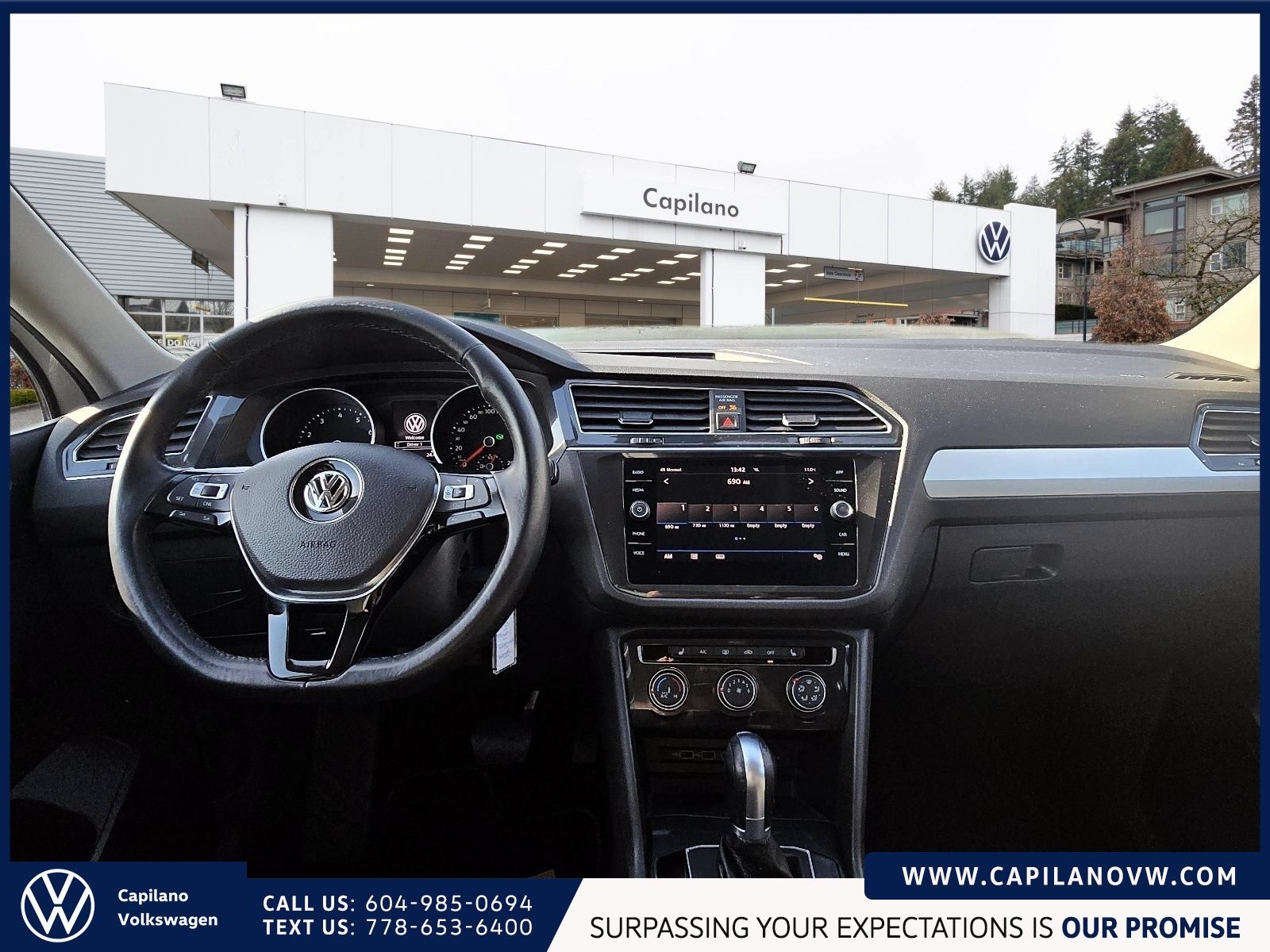 2018 Volkswagen Tiguan Trendline 4MOTION | Convenience Package Just Arrived! Local Vehicle, AWD, Cloth Seats