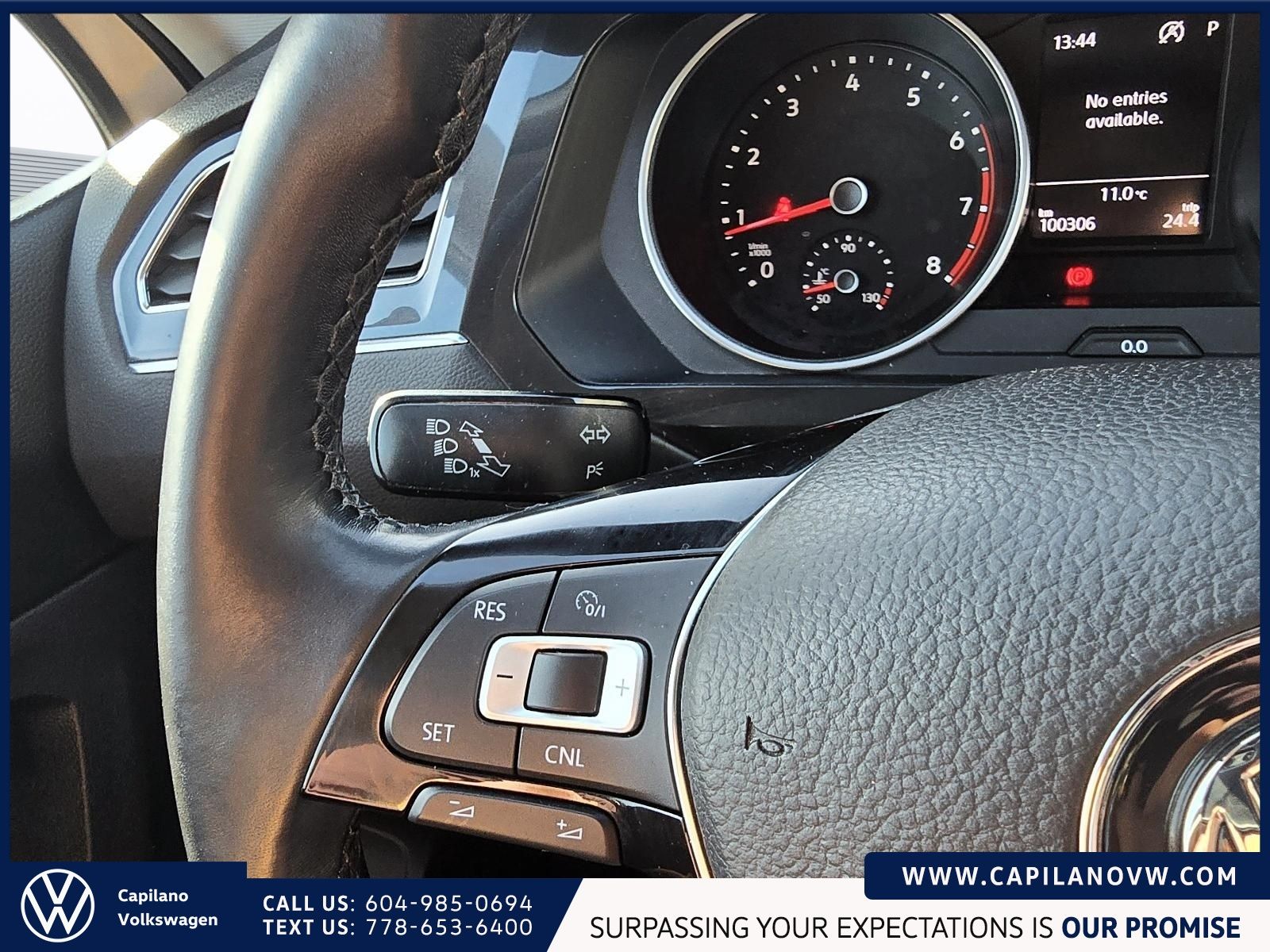 2018 Volkswagen Tiguan Trendline 4MOTION | Convenience Package Just Arrived! Local Vehicle, AWD, Cloth Seats