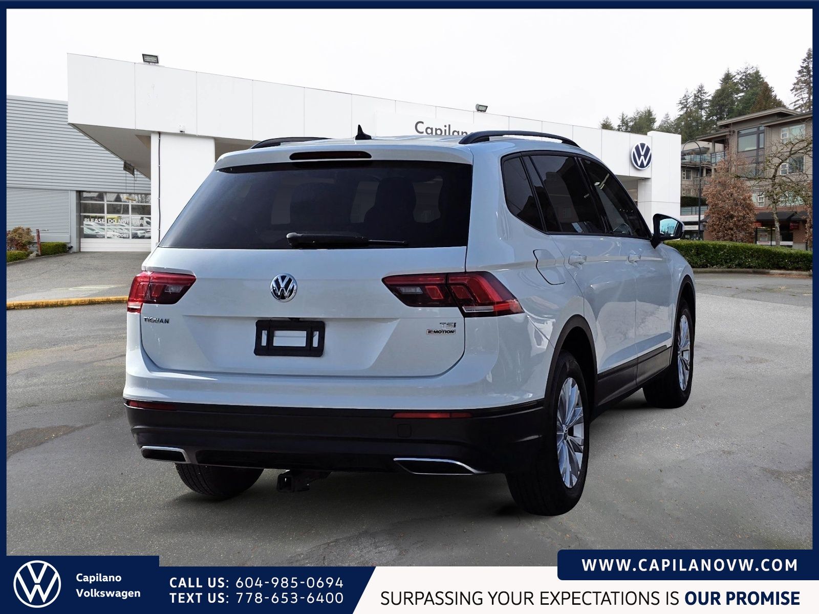 2018 Volkswagen Tiguan Trendline 4MOTION | Convenience Package Just Arrived! Local Vehicle, AWD, Cloth Seats