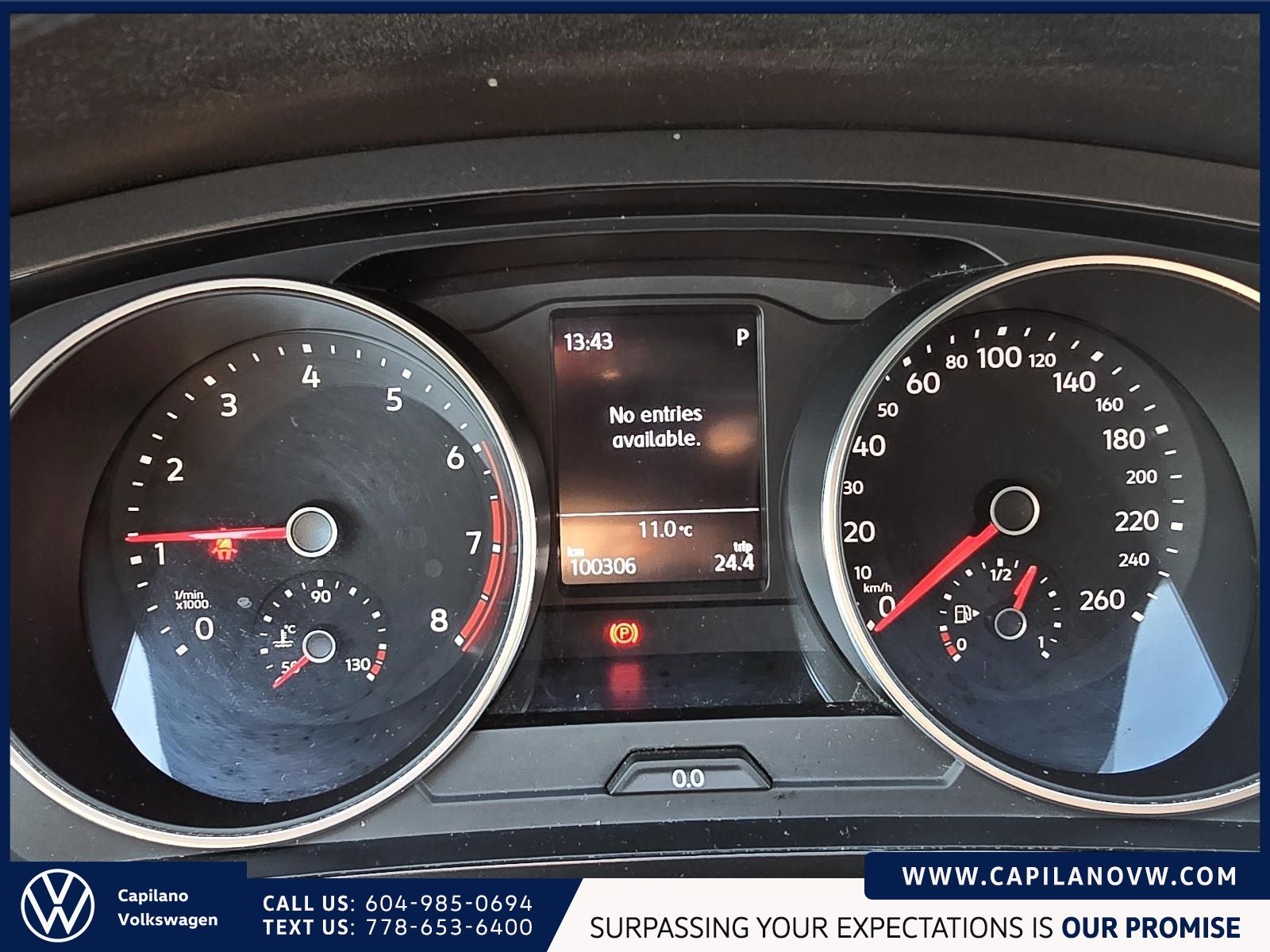 2018 Volkswagen Tiguan Trendline 4MOTION | Convenience Package Just Arrived! Local Vehicle, AWD, Cloth Seats