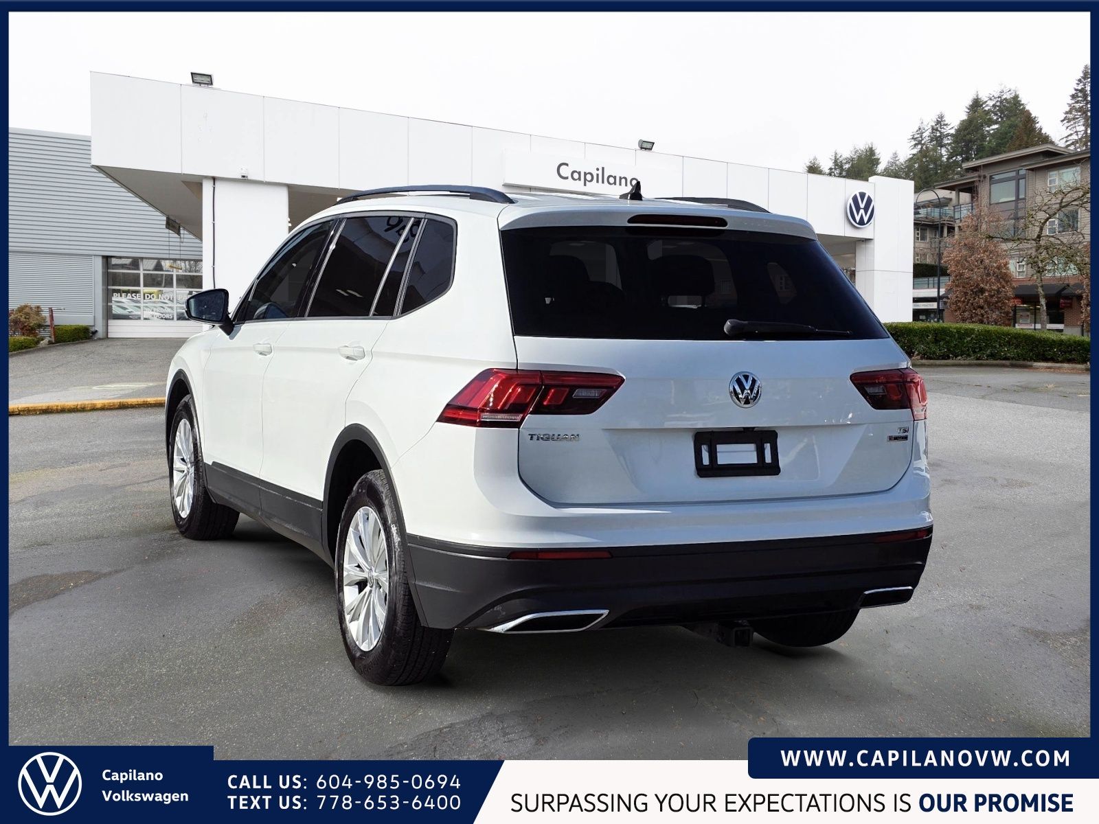 2018 Volkswagen Tiguan Trendline 4MOTION | Convenience Package Just Arrived! Local Vehicle, AWD, Cloth Seats