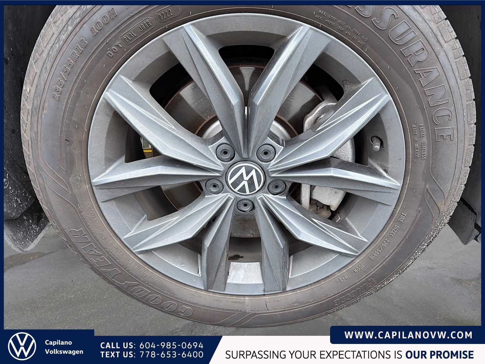 2022 Volkswagen Tiguan Comfortline 4MOTION | Panoramic Sunroof Just Arrived! Local, One Owner, AWD