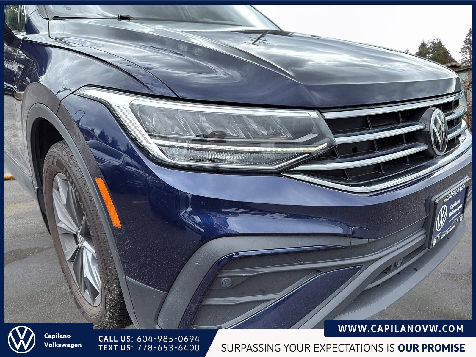 2022 Volkswagen Tiguan Comfortline 4MOTION | Panoramic Sunroof Just Arrived! Local, One Owner, AWD