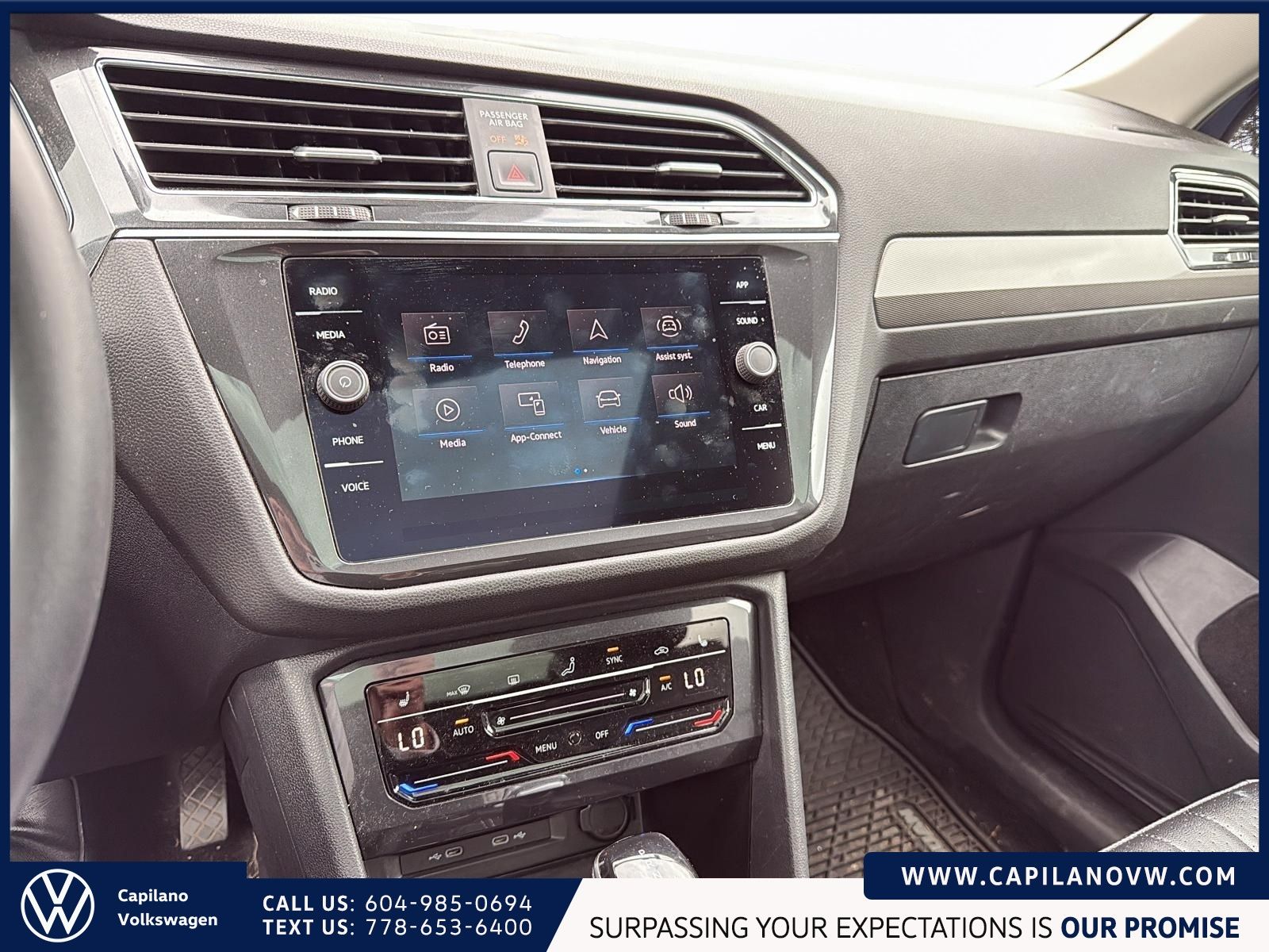 2022 Volkswagen Tiguan Comfortline 4MOTION | Panoramic Sunroof Just Arrived! Local, One Owner, AWD