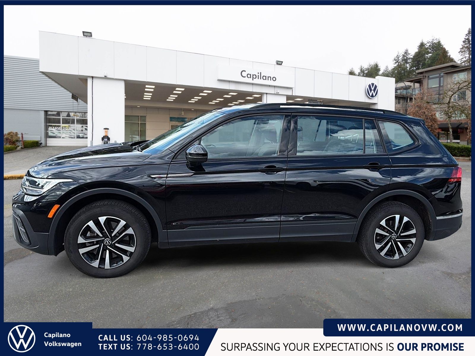 2022 Volkswagen Tiguan Trendline 2.0 TSI 4MOTION Just Arrived! Local, One Owner, AWD
