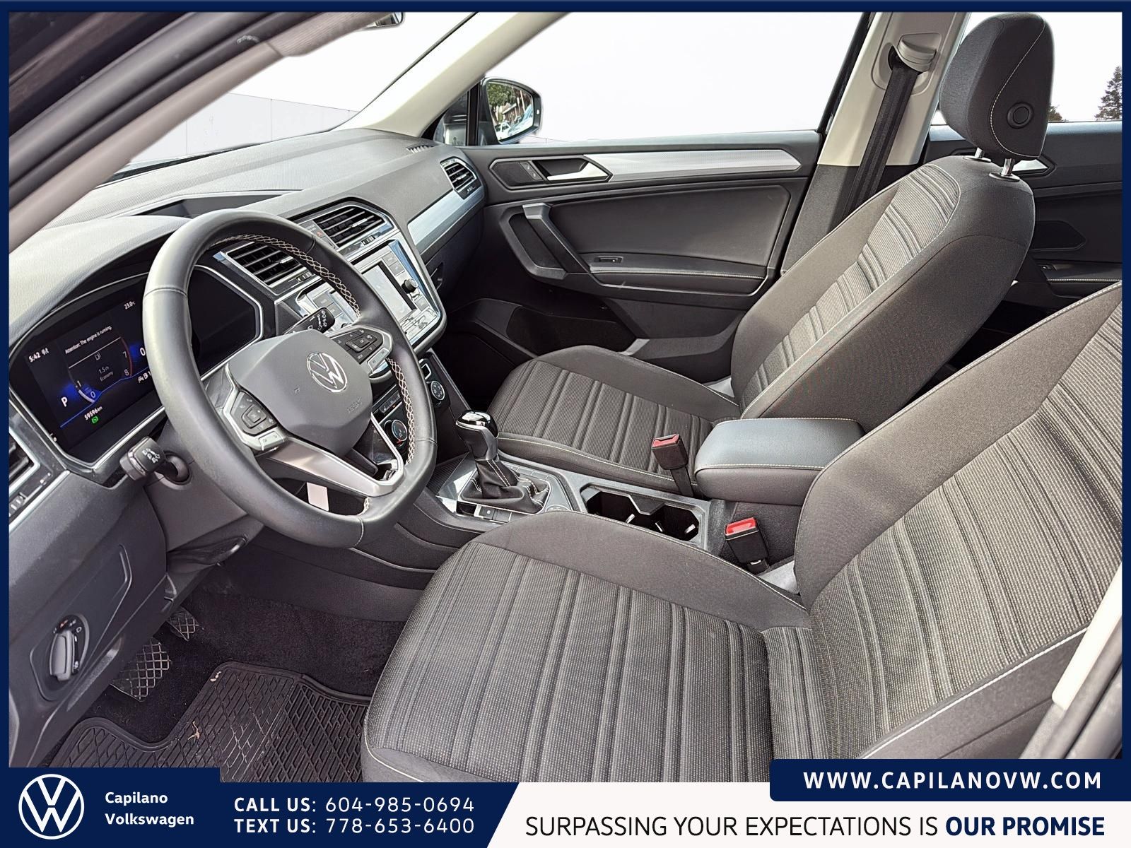 2022 Volkswagen Tiguan Trendline 2.0 TSI 4MOTION Just Arrived! Local, One Owner, AWD