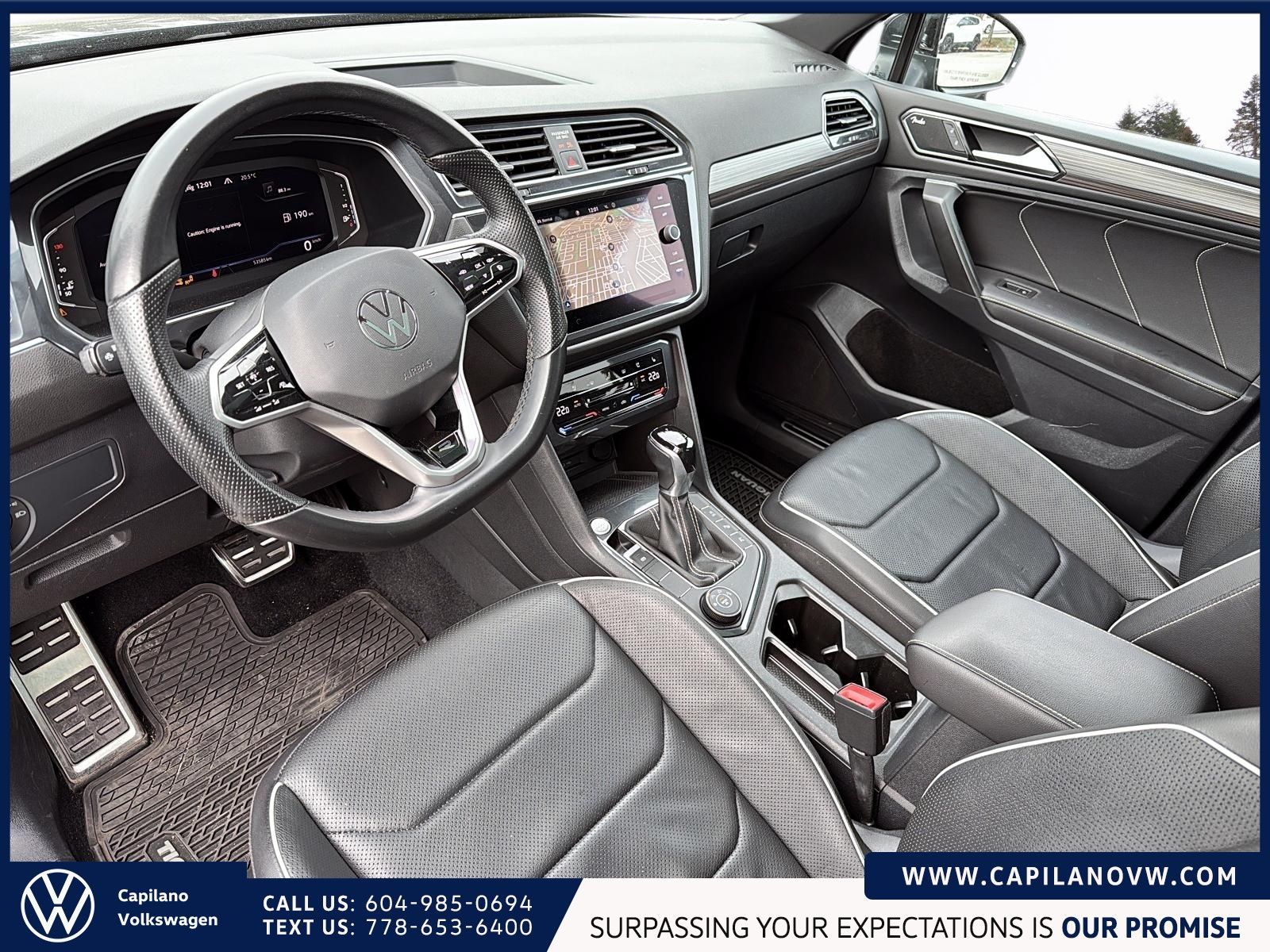 2022 Volkswagen Tiguan Highline R-Line 4MOTION Just Arrived! *Passenger Side Mirror To Be Repaired Prior To Sale*