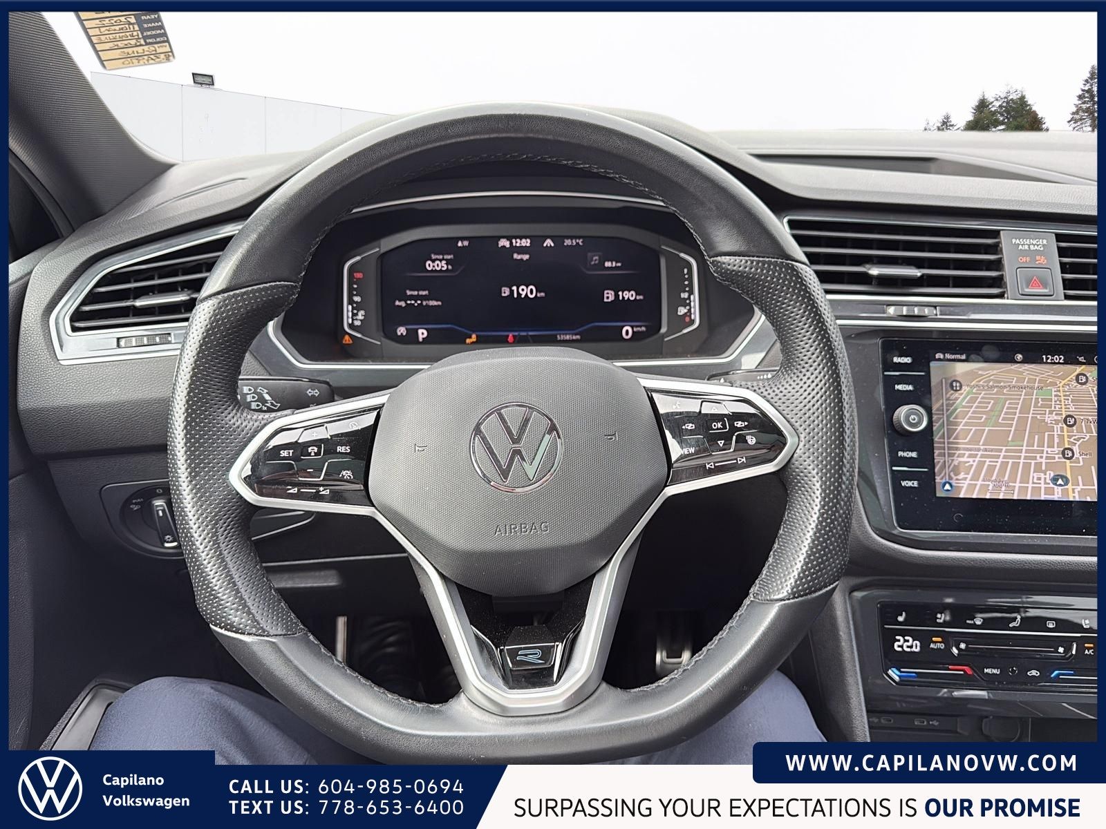 2022 Volkswagen Tiguan Highline R-Line 4MOTION Just Arrived! *Passenger Side Mirror To Be Repaired Prior To Sale*