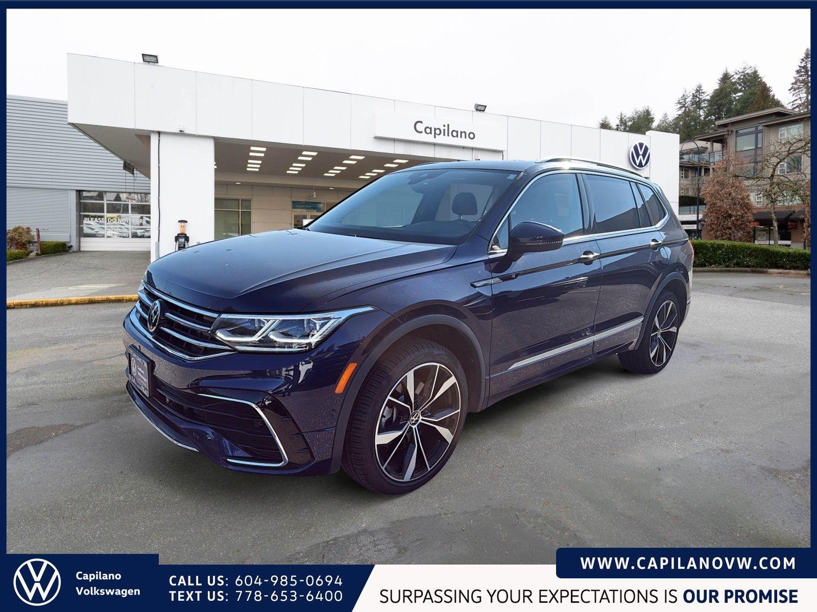 2023 Volkswagen Tiguan Highline Just Arrived! Local, One Owner, Low KM