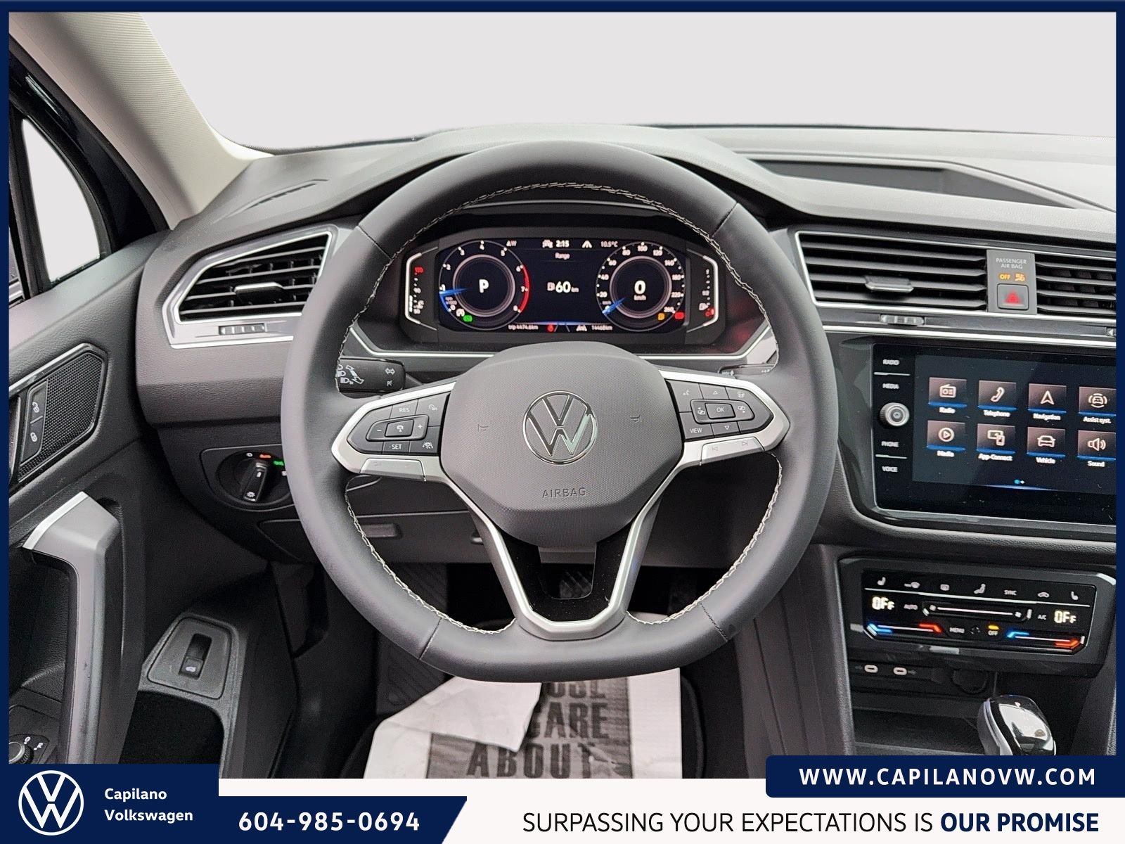 2024 Volkswagen Tiguan Comfortline | 3rd Row Seats | Sunroof Package 15K Service Done ! X-Demo Sale Price