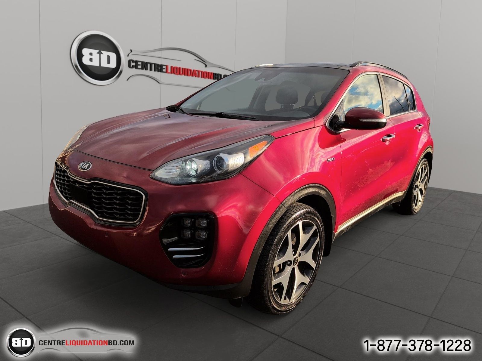 2018 Kia Sportage SX TURBO AWD CUIR