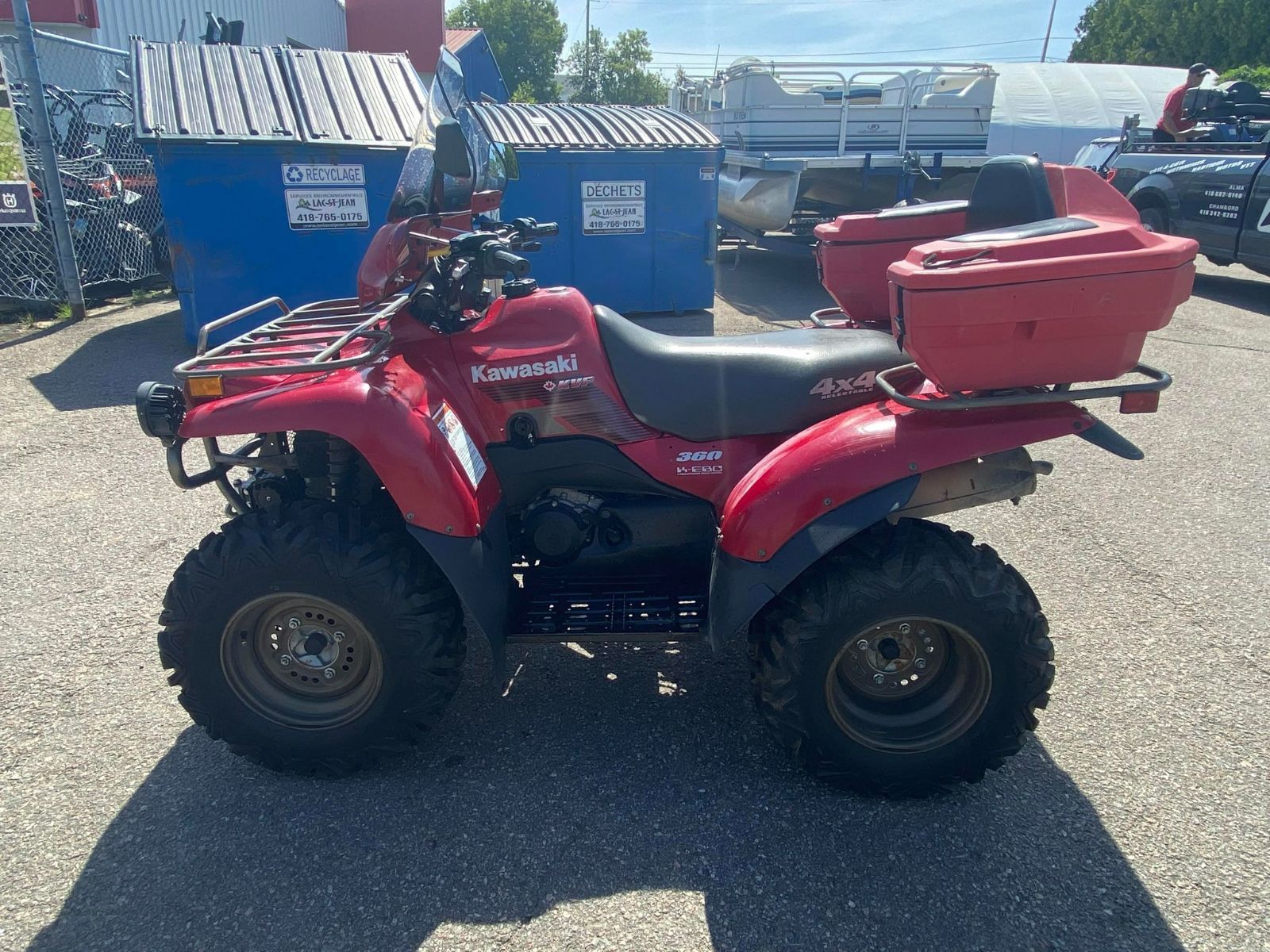 Centre Du Sport Lac St Jean A Alma Pre Owned 03 Kawasaki Kvf 360 For Sale