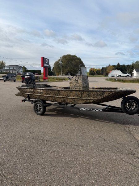 Crestliner CRESTLINER 1660 RETRIEVER FCC  JOHNBOATS JETDRIVE  2024