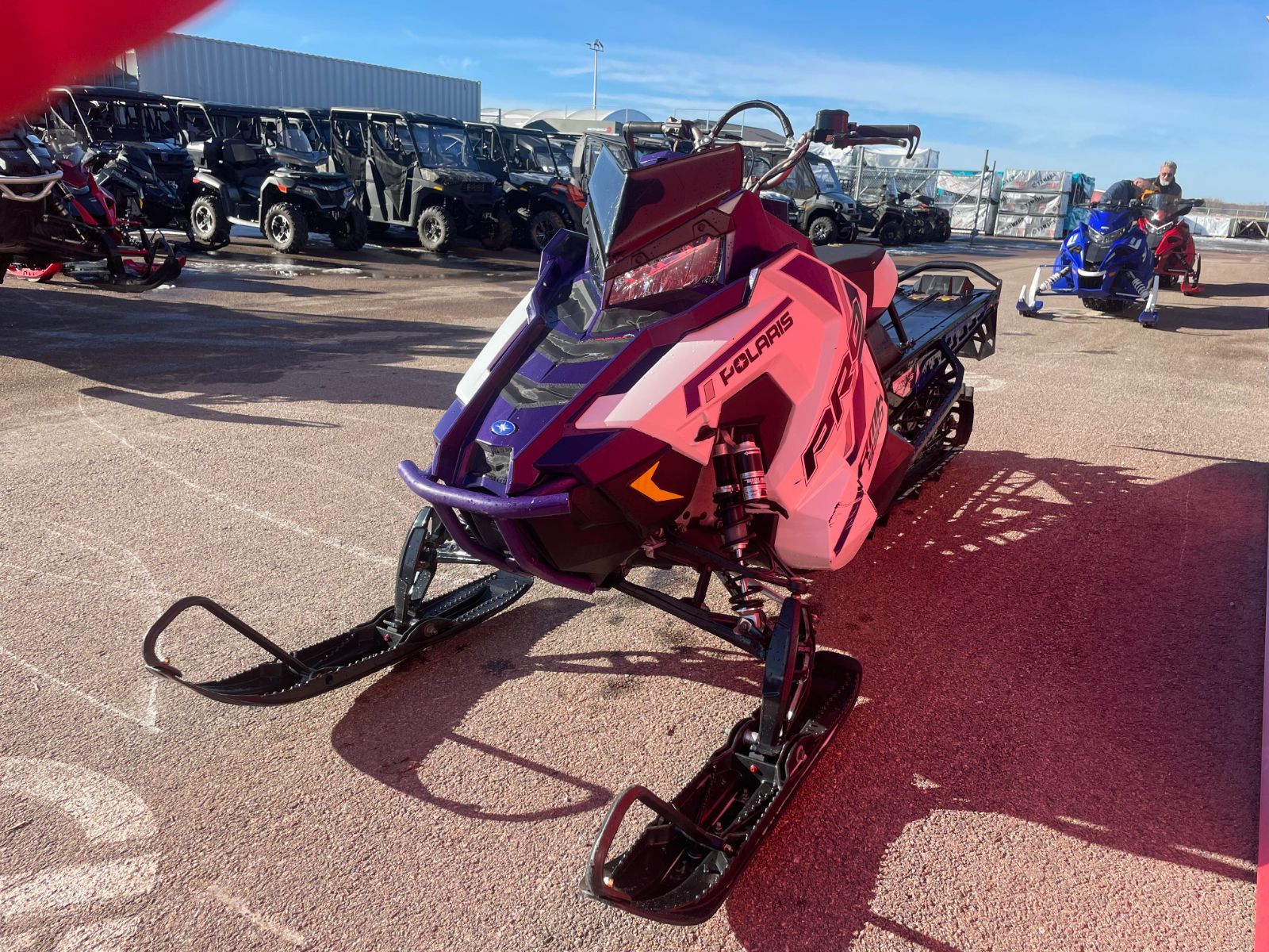 2021 Polaris PRO RMK 850 163 3 Po