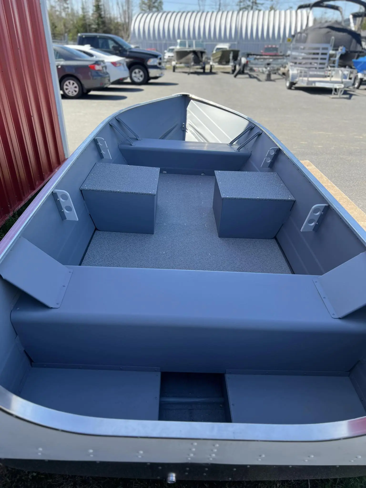 2027 Smokercraft ALASKAN 13 TS DLX SPLIT SEAT CHALOUPE PECHE 13' ANGLER AVEC PLANCHER