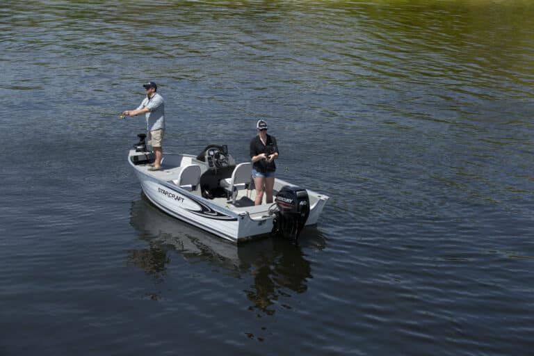 2027 Smokercraft PATRIOT DLX 16 SC BATEAU PECHE ALUMINIUM