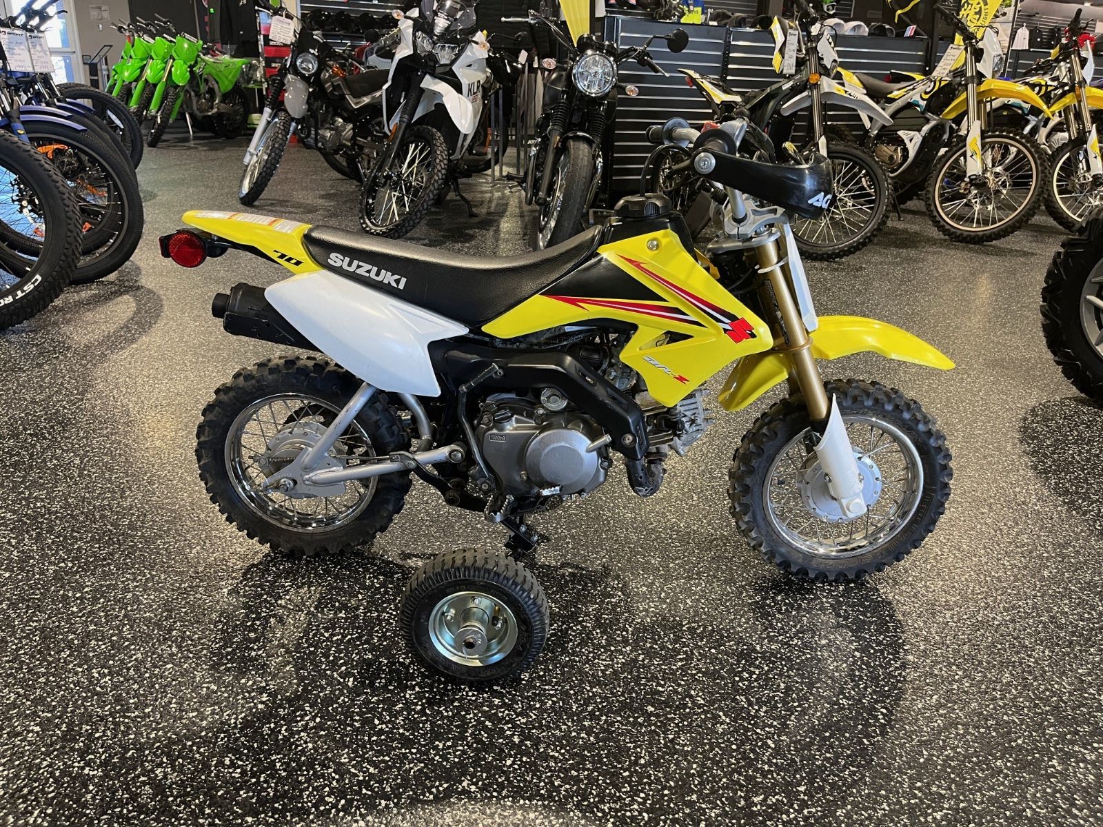 Suzuki DRZ 70 MOTO HORS ROUTE ENFANTS 2014