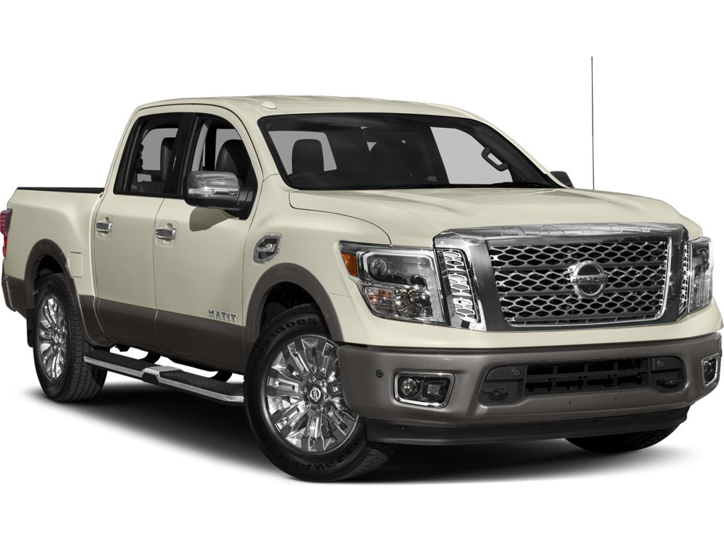 2018 Nissan Titan Platinum | Leather | Nav | Cam | USB | HtdWheel