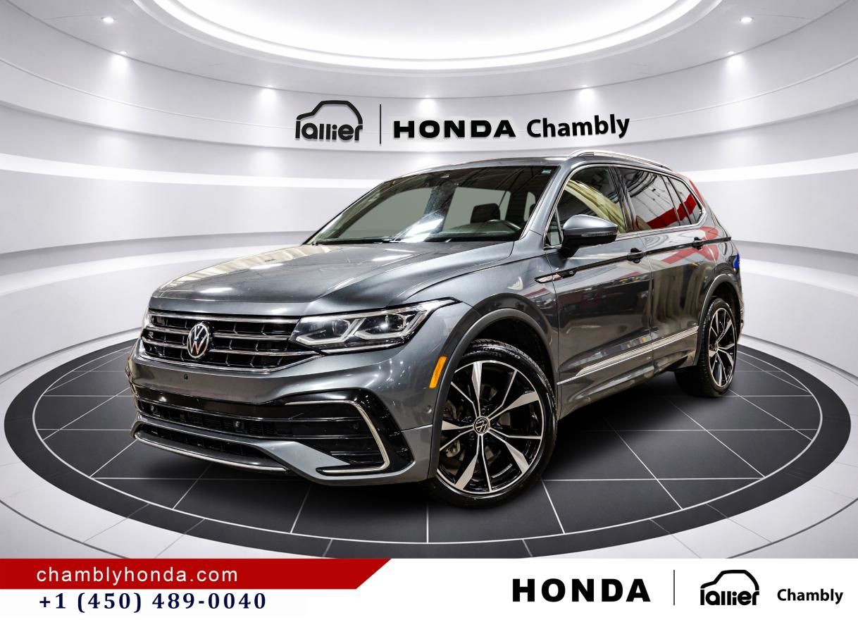 2023 Volkswagen Tiguan Highline R-Line 4MOTION 1 OWNER I NO ACCIDENT I 7 SEATERS I LEATHER I SUNROOF I  MAGS