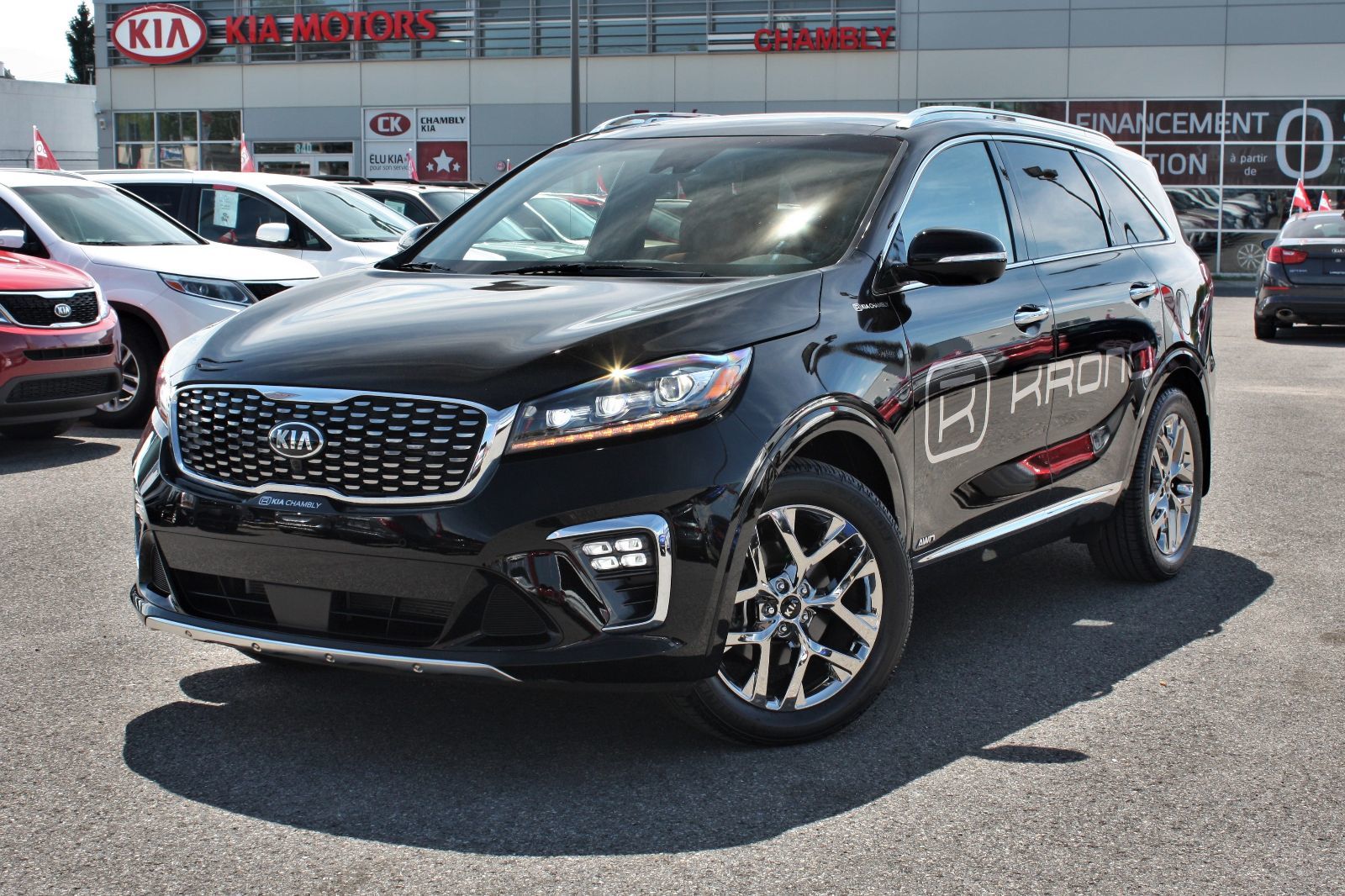 Kia Sorento SXL Limited 2019 Noir ebene neuf à vendre 46995.0 Kia