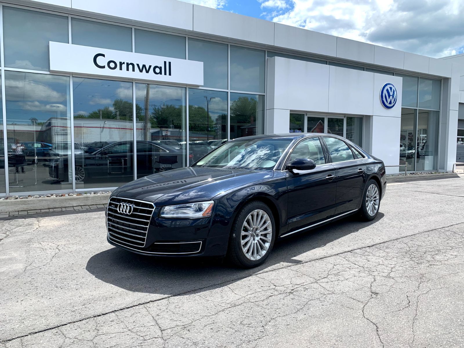 Used 2016 Audi A8 QUATTRO 3.0T Moonlight Blue Metallic 11,066 KM for