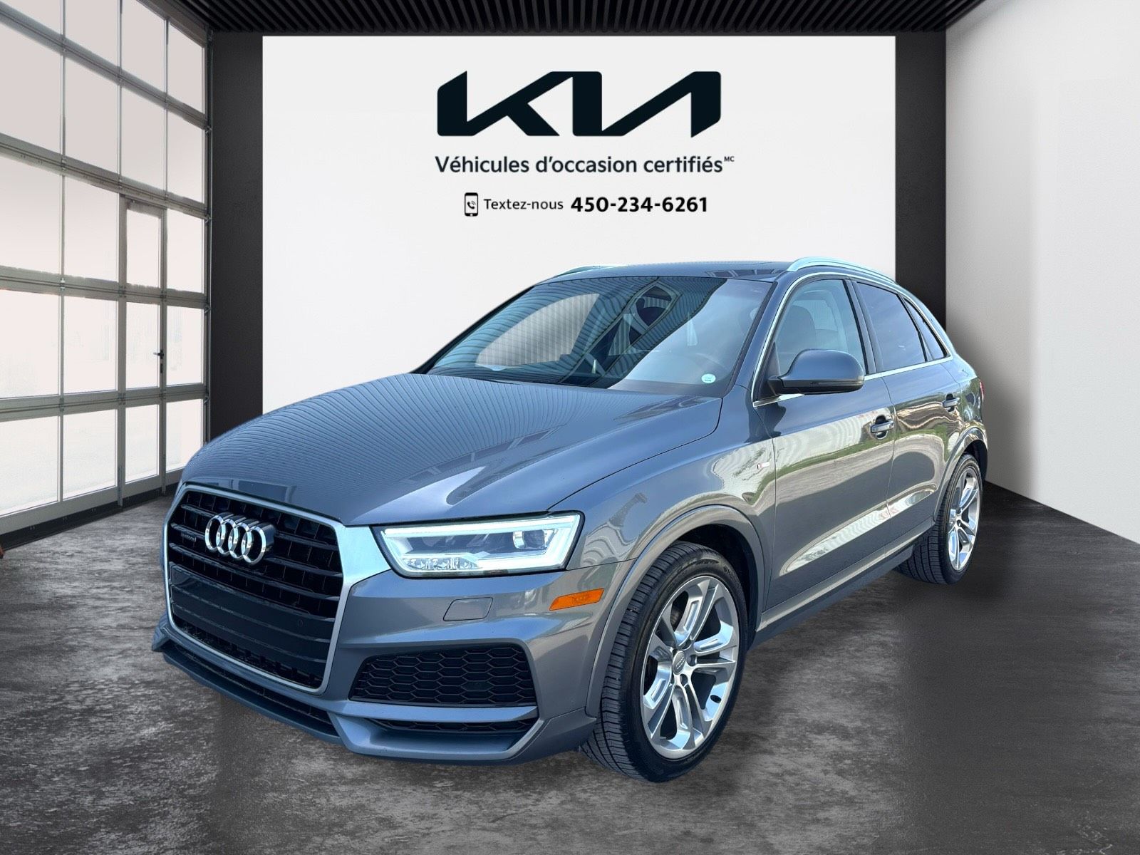 2018 Audi Q3 Technik, 8 PNEUS, CUIR, TOIT, GPS, MAGS