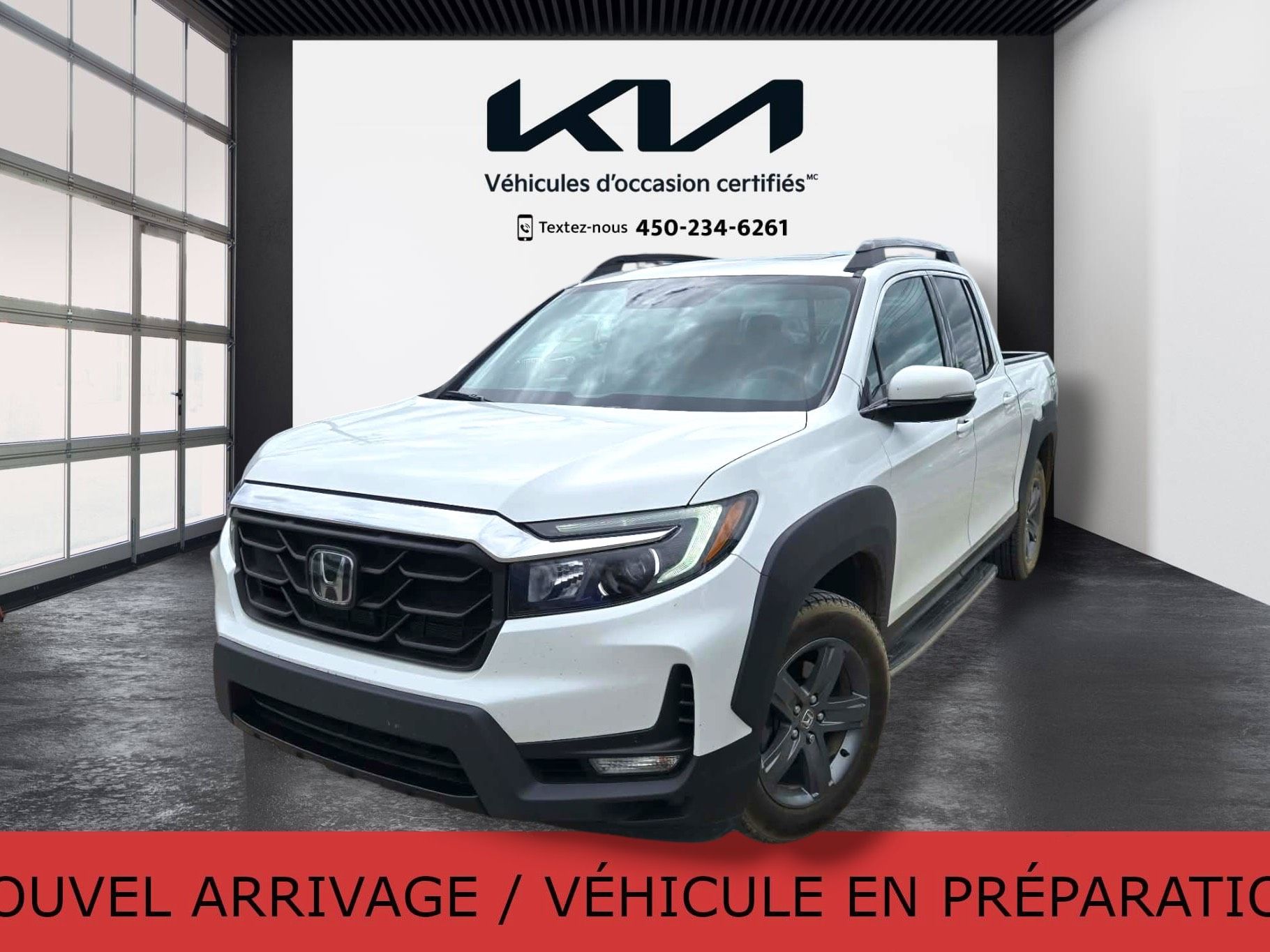 2022 Honda Ridgeline Touring, ENSEMBLE HPD, JAMAIS ACCIDENTÉ, CUIR, GPS