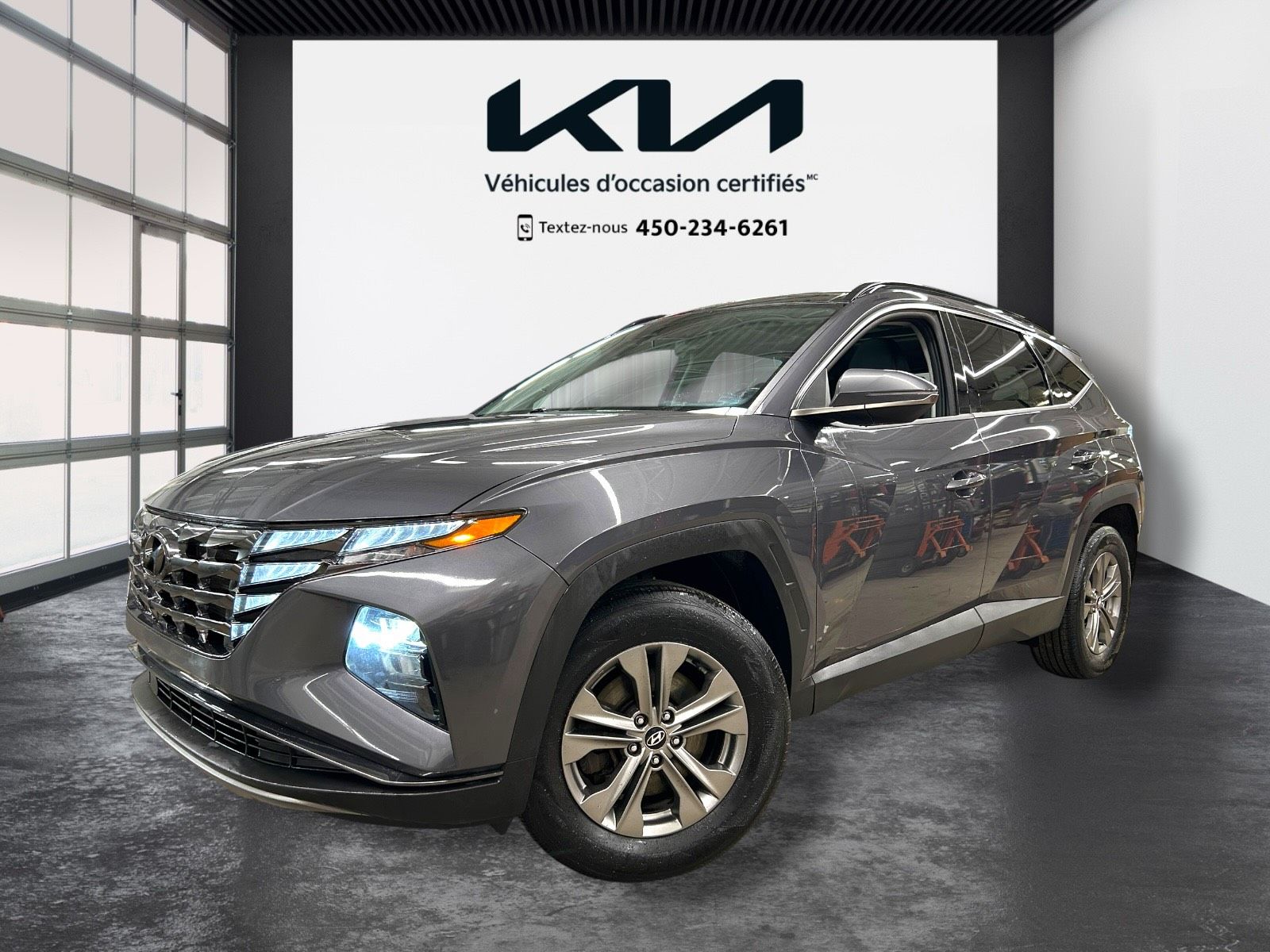 2022 Hyundai Tucson Preferred, JAMAIS ACCIDENTÉ, CUIR, TOIT, AWD, MAGS