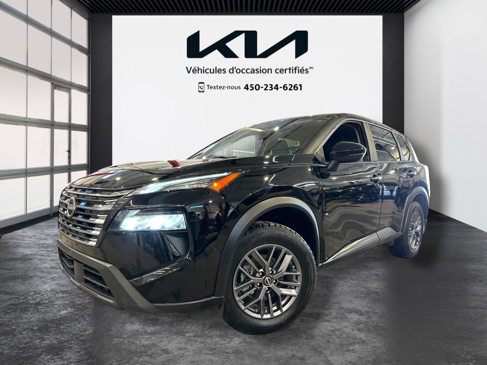 2024 Nissan Rogue S, JAMAIS ACCIDENTÉ, AWD, 8 PNEUS, MAGS