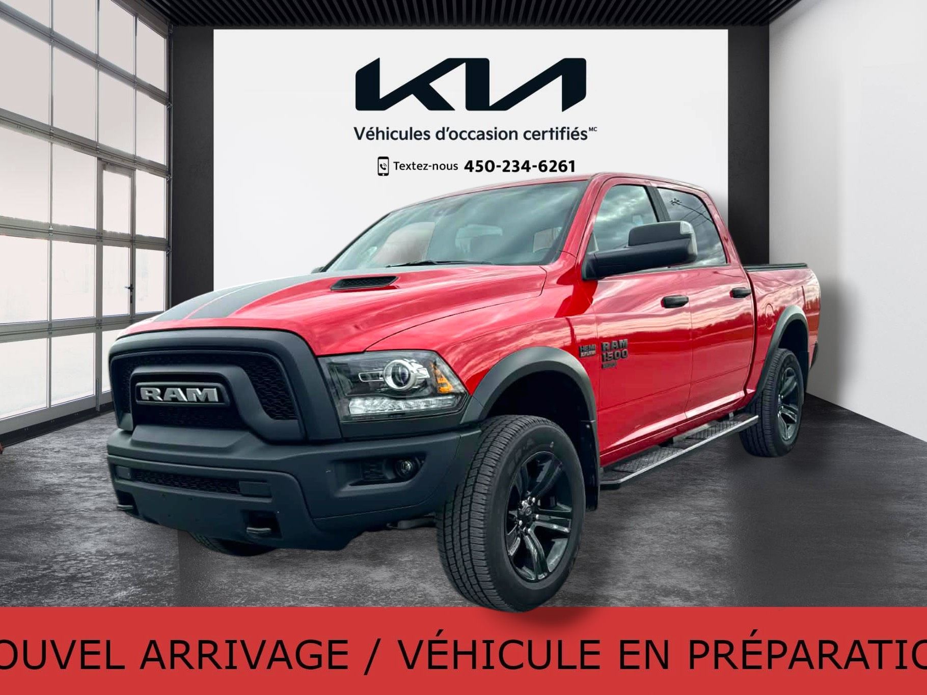 2024 RAM 1500 Classic Warlock, JAMAIS ACCIDENTÉ, TOILE, HITCH