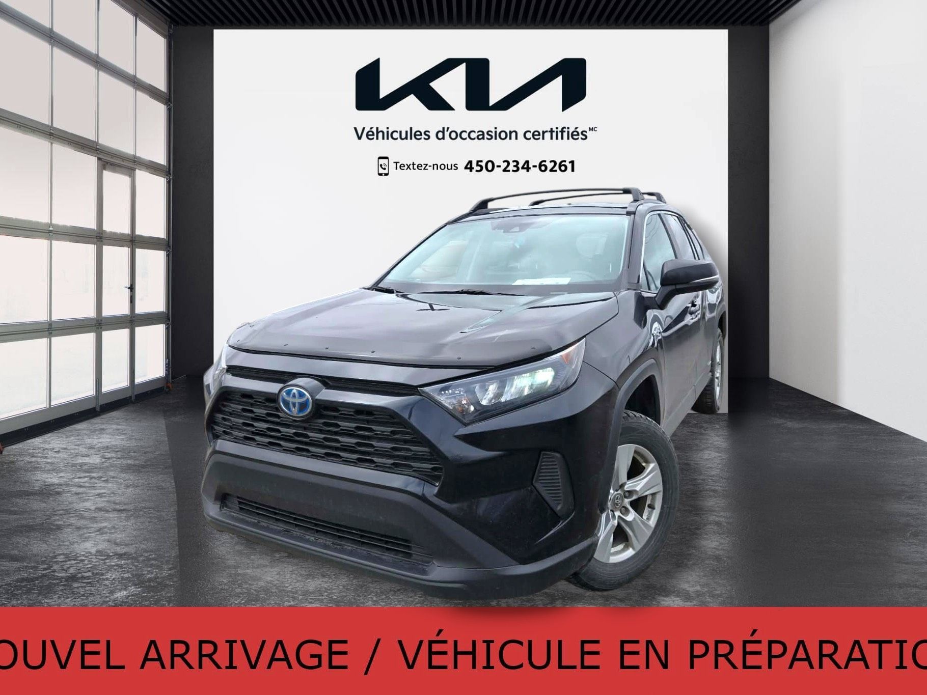 2019 Toyota RAV4 Hybrid LE, JAMAIS ACCIDENTÉ, HITCH, AWD