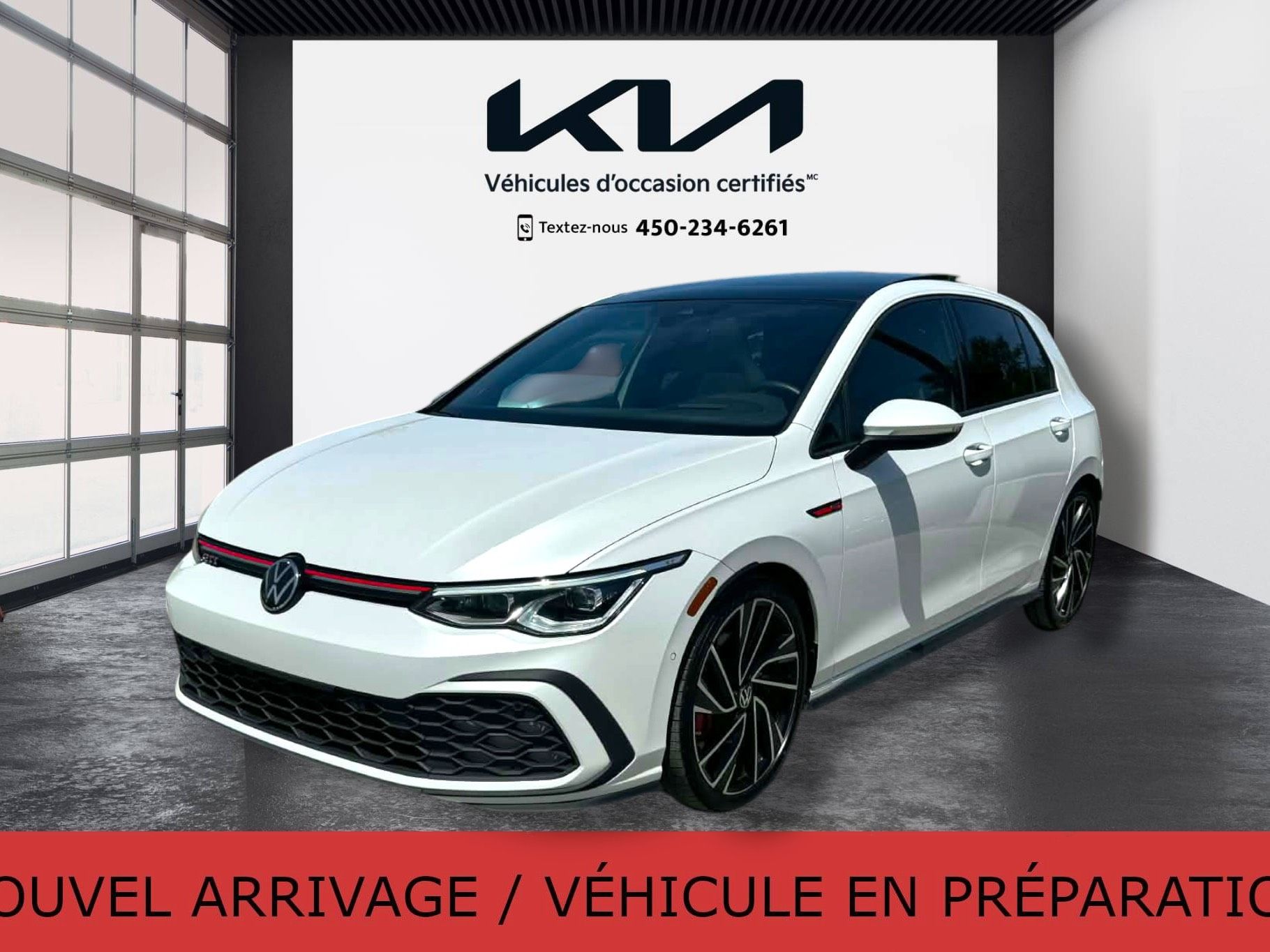 2024 Volkswagen Golf GTI Performance, 2 SET DE MAGS, CUIR, TOIT, GPS, HUD