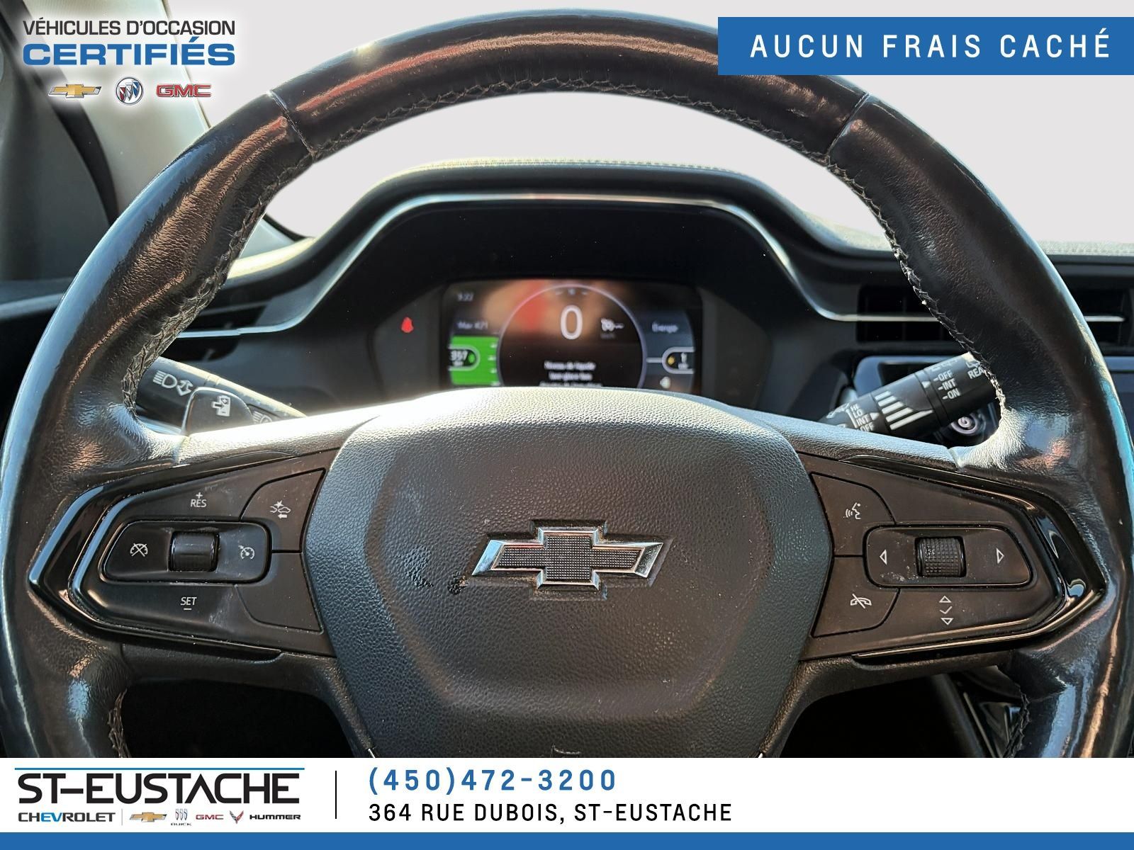 Photo Chevrolet BOLT EUV LT|397 KM D'AUTONOMIE |GROUPE CHAUFFANT|DEMARREUR| 2023 #8