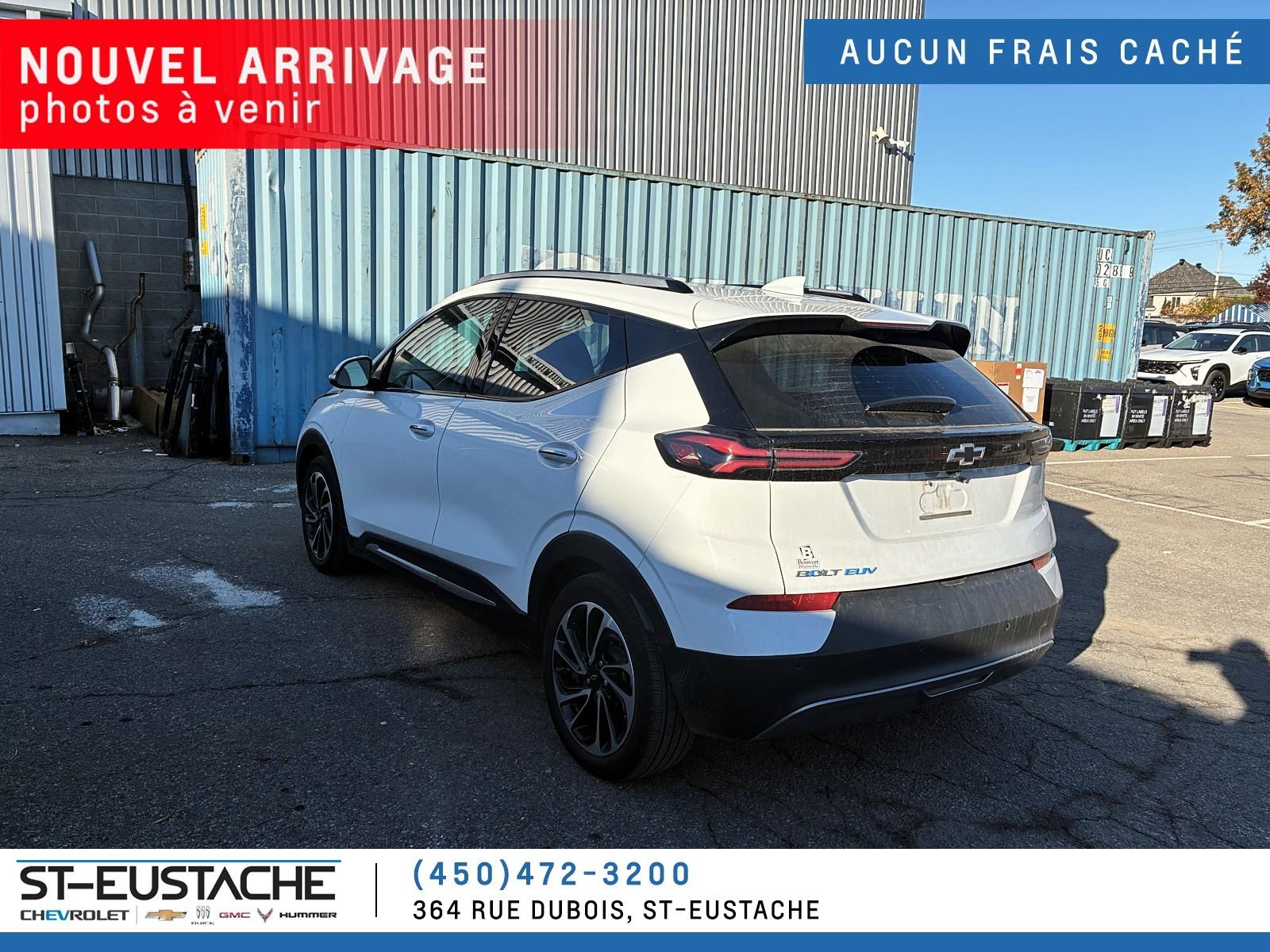Photo Chevrolet Bolt EUV PREMIER / CUIR / GROUPE CHAUFFANT / CERTIFIÉ 2023 #5