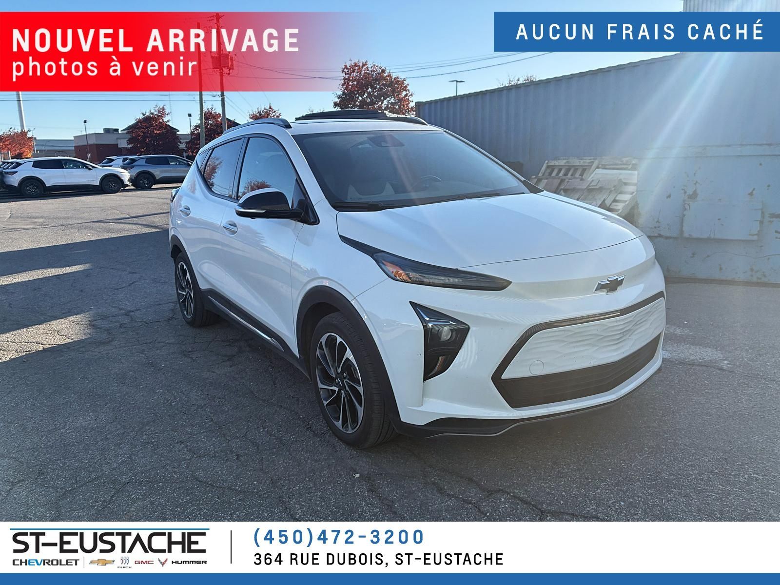 Photo Chevrolet Bolt EUV PREMIER / CUIR / GROUPE CHAUFFANT / CERTIFIÉ 2023 #3