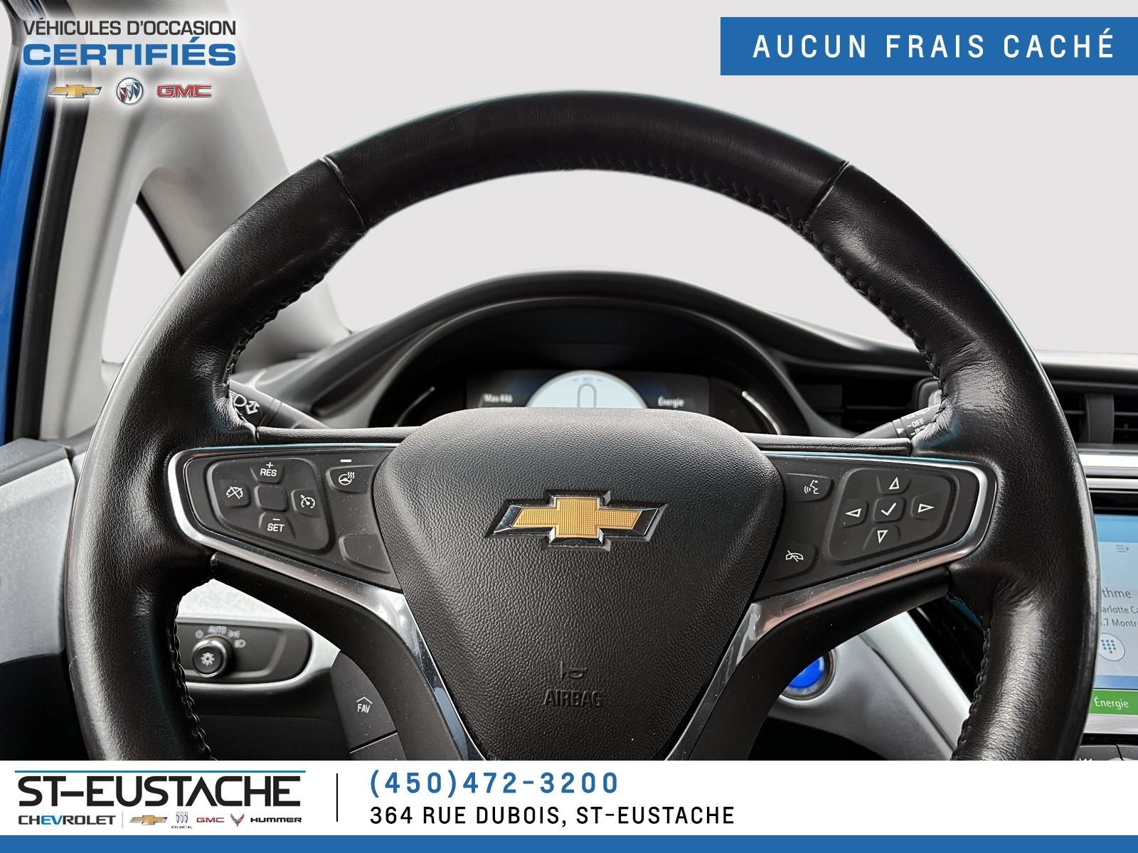 Photo Chevrolet Bolt EV LT|397KM D'AUTONOMIE|GROUPE CHAUFFANT| DÉMARREUR | 2019 #8