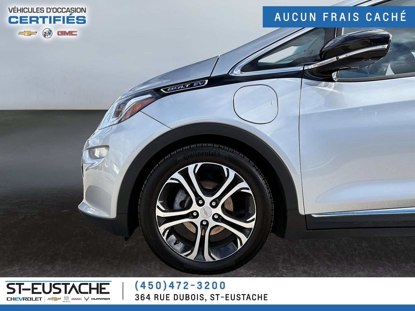Photo Chevrolet Bolt EV PREMIER | 397 KM D'AUTONOMIE | GROUPE CHAUFFANT | 2019 #4