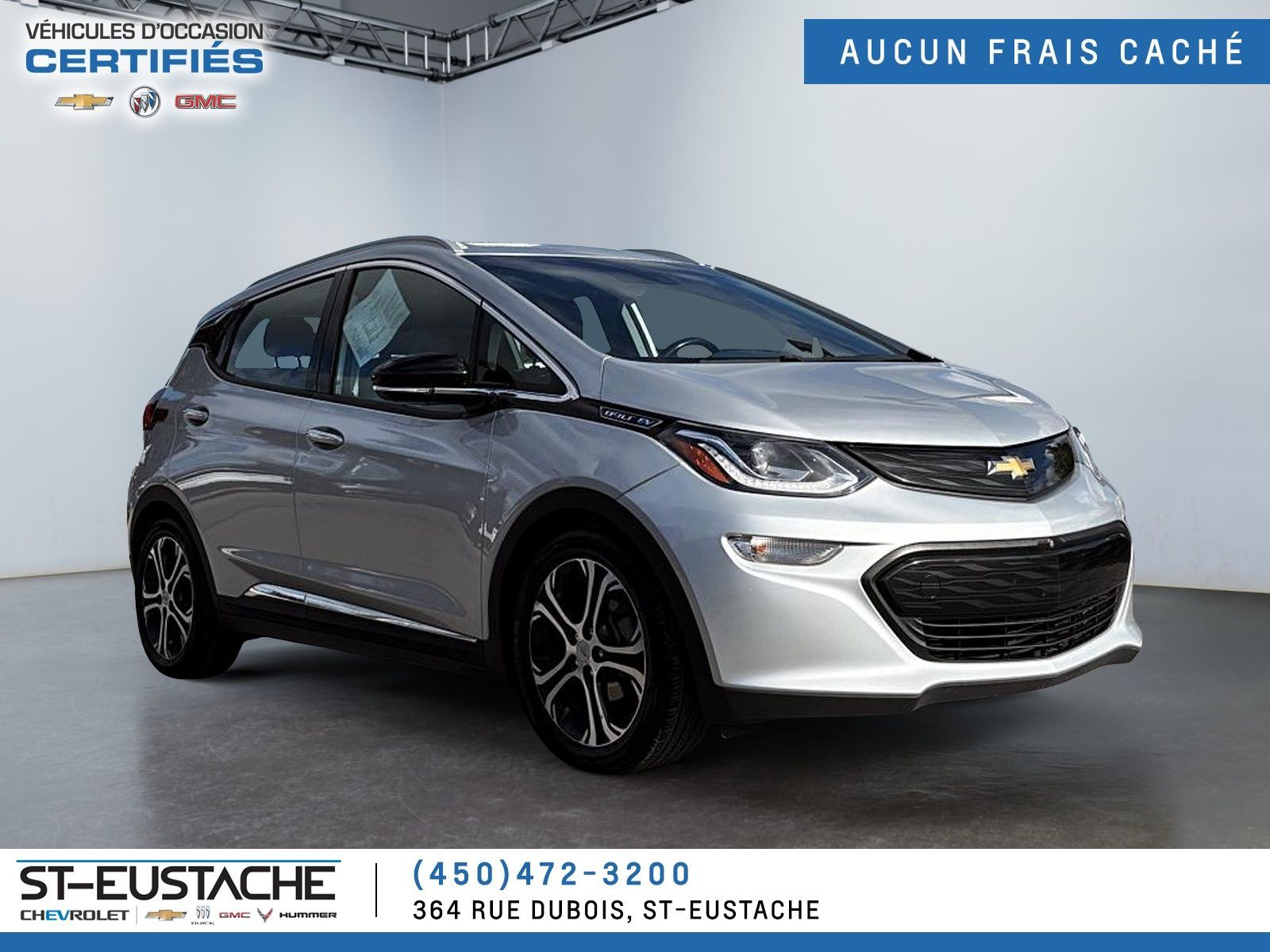 Photo Chevrolet Bolt EV PREMIER | 397 KM D'AUTONOMIE | GROUPE CHAUFFANT | 2019 #3