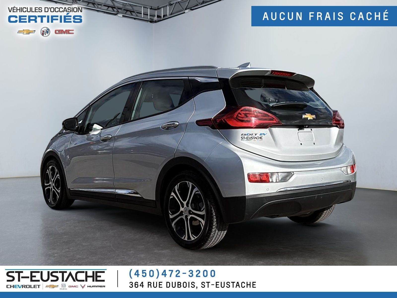 Photo Chevrolet Bolt EV PREMIER | 397 KM D'AUTONOMIE | GROUPE CHAUFFANT | 2019 #6