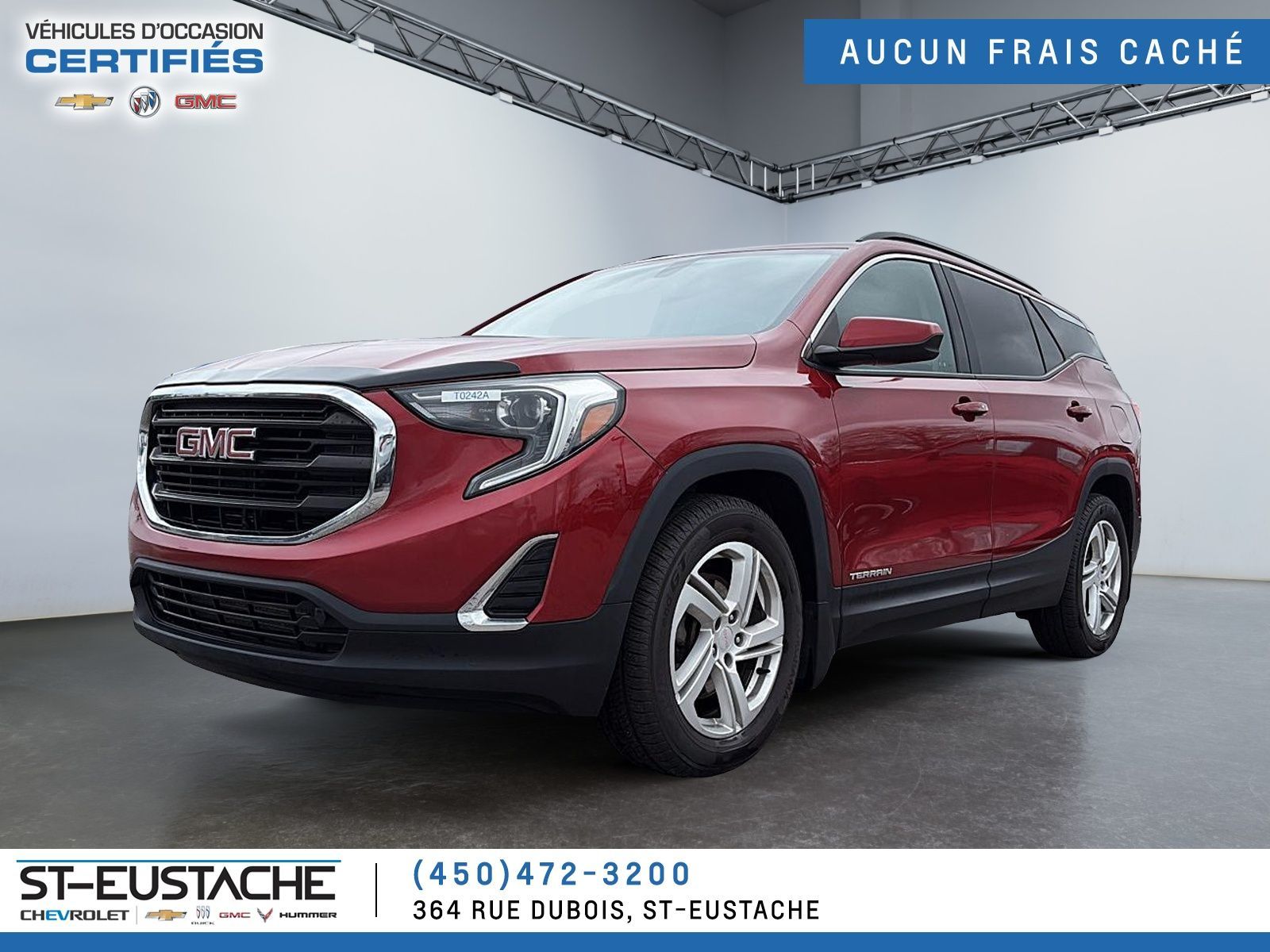 2019 GMC Terrain SLE | AWD |**2.0L**| 8 PNEUS | BANCS CHAUFFANTS |