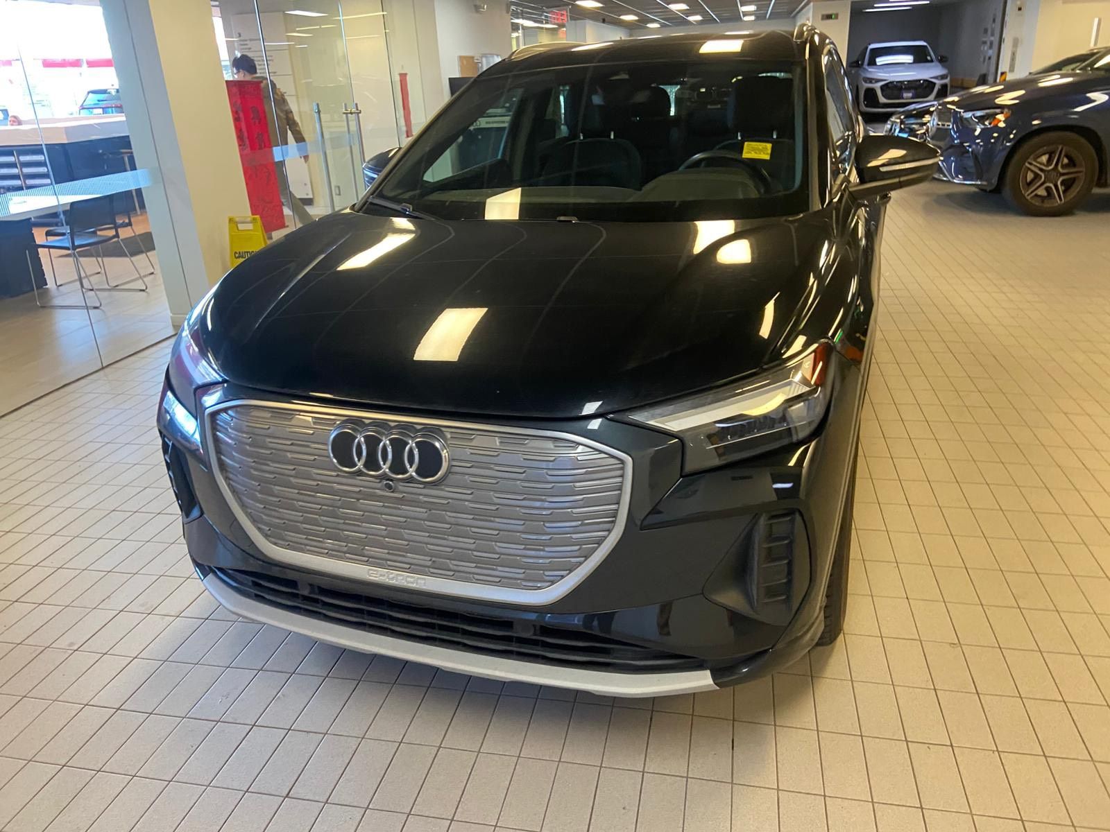 Audi Q4 e-tron  2024 à Vancouver, Colombie-Britannique