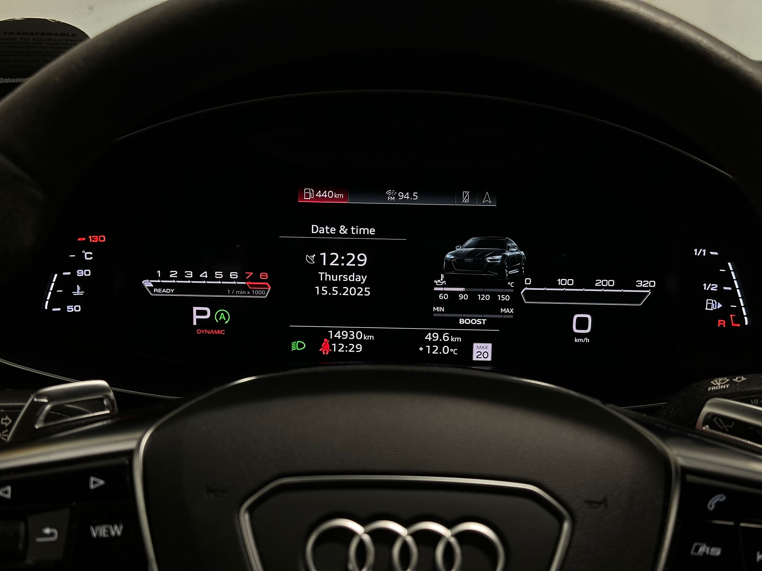 Audi RS 7 SPORTBACK  2022 à Vancouver, Colombie-Britannique
