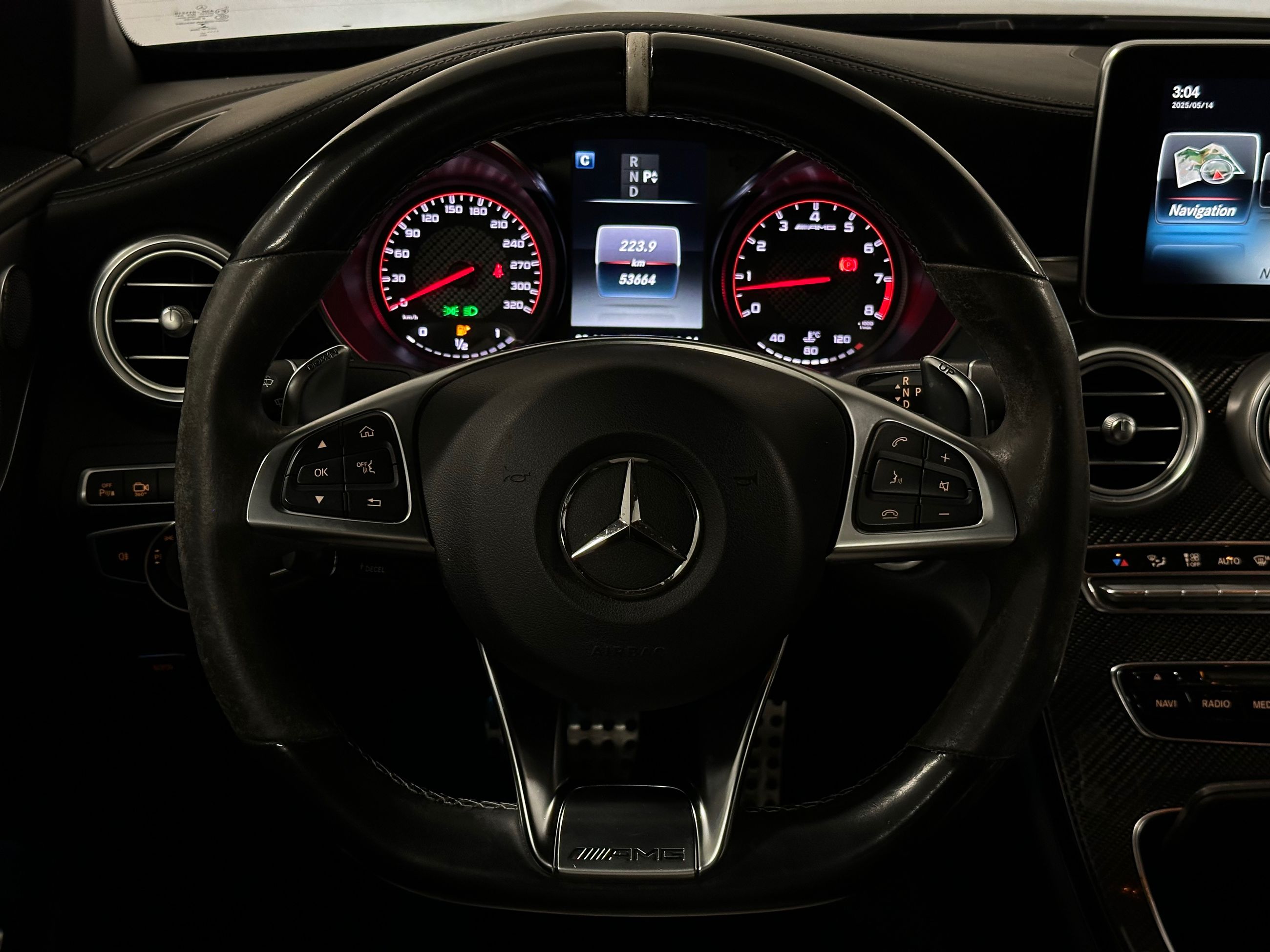 Mercedes-Benz C63 S AMG  2017 à Vancouver, Colombie-Britannique