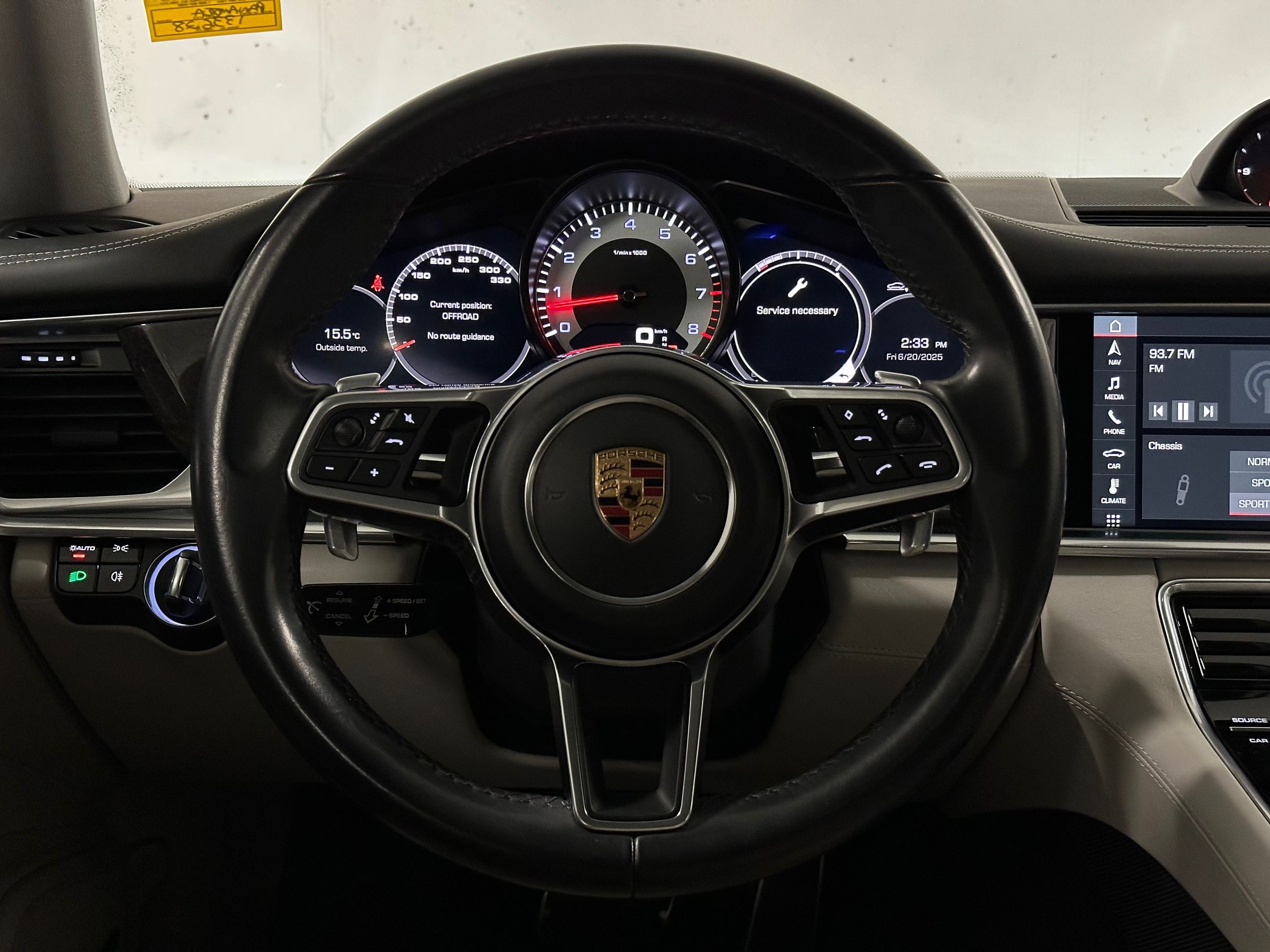 Porsche Panamera  2018 à Vancouver, Colombie-Britannique