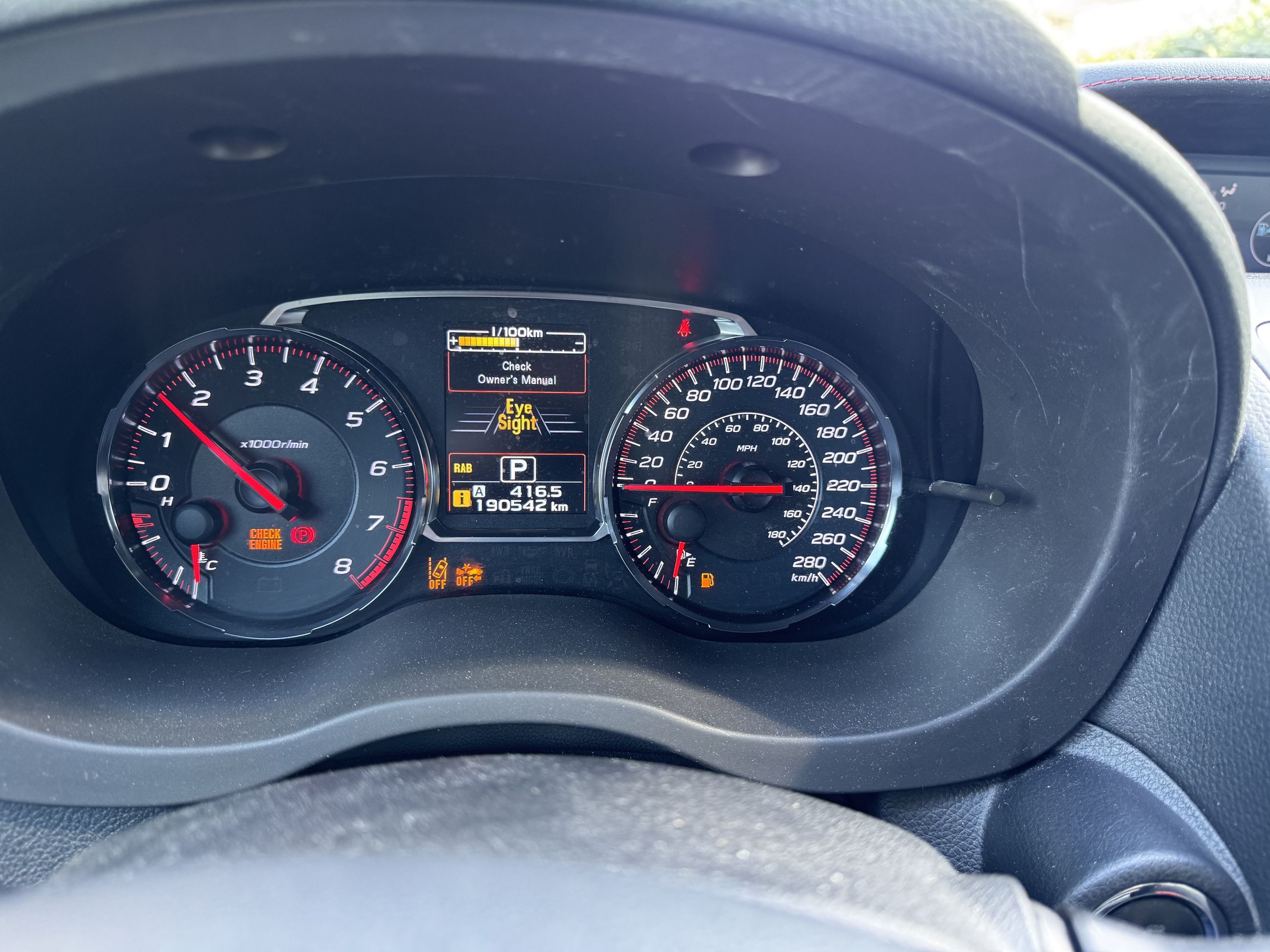2019 Subaru WRX