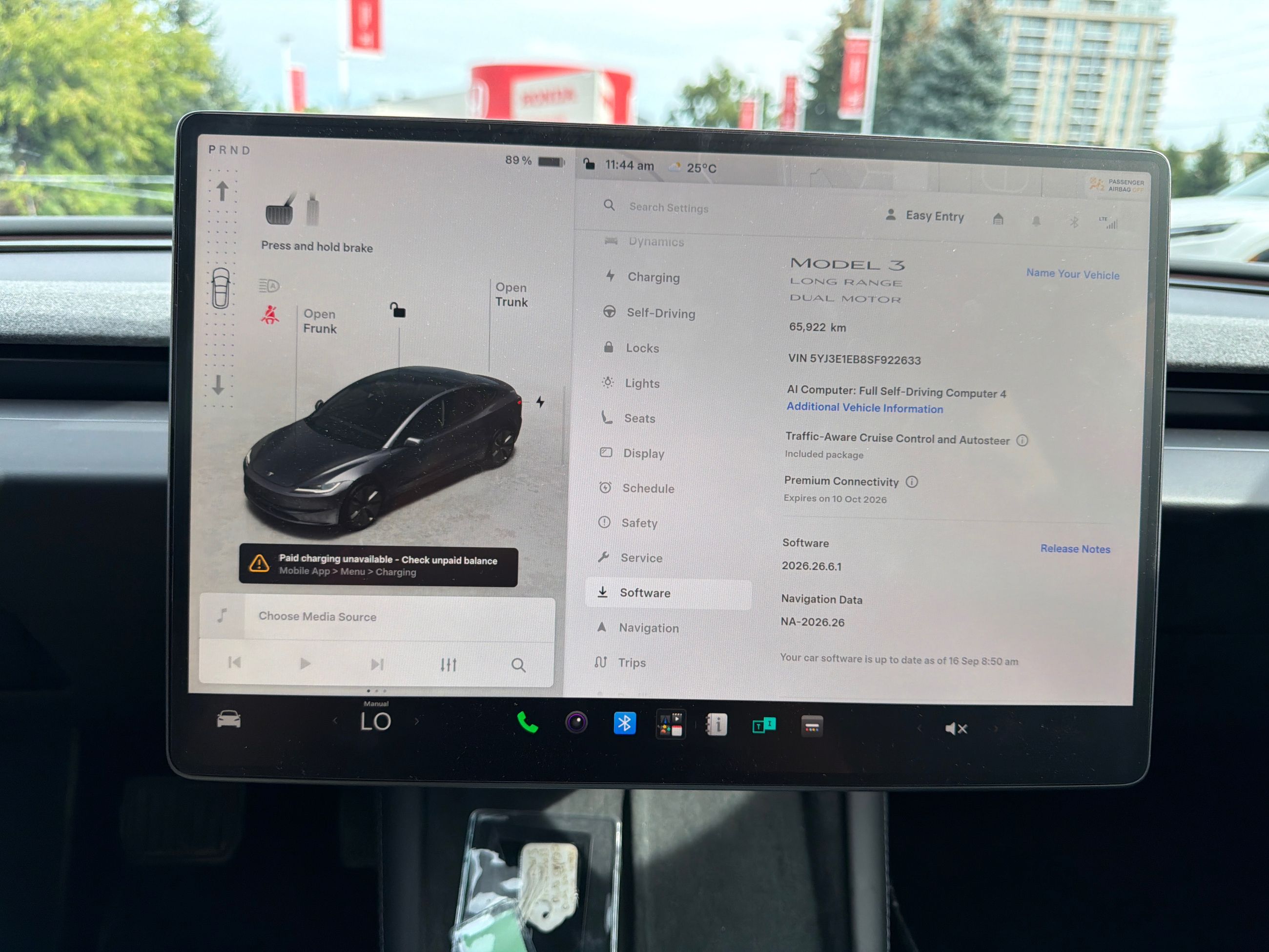 2025 Tesla Model 3 in Markham, Ontario